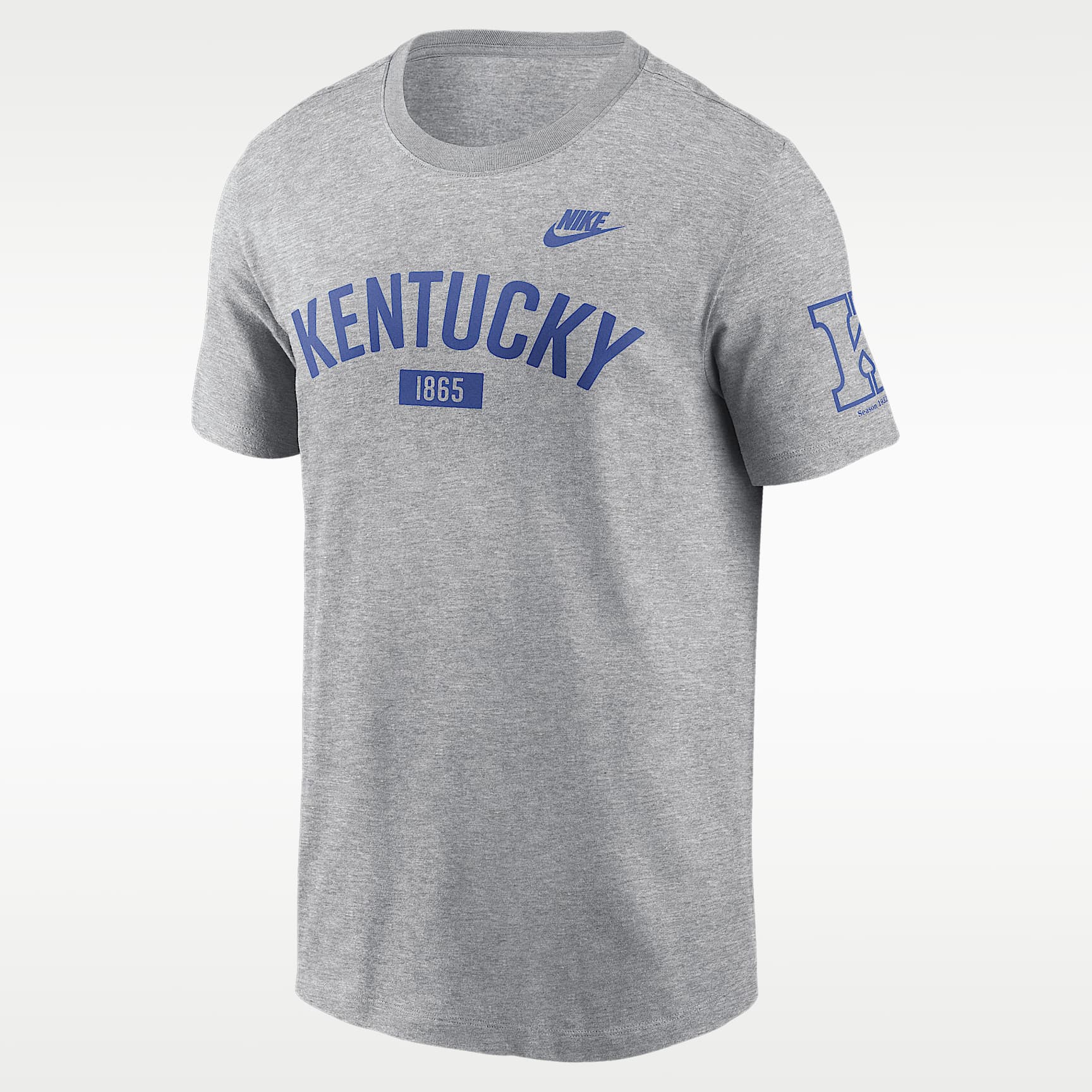 Playera universitaria Nike para hombre Kentucky Legacy Arch 2-Hit