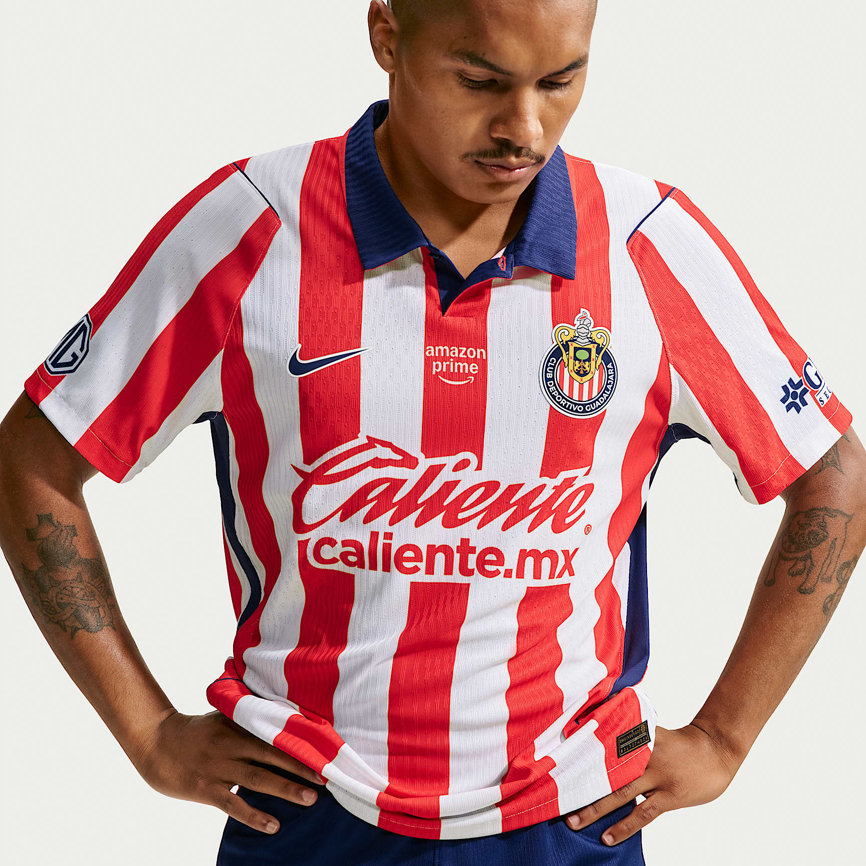 Jersey de futbol Nike Aero-FIT Authentic del C.D. Guadalajara local 2026/27 Match para hombre