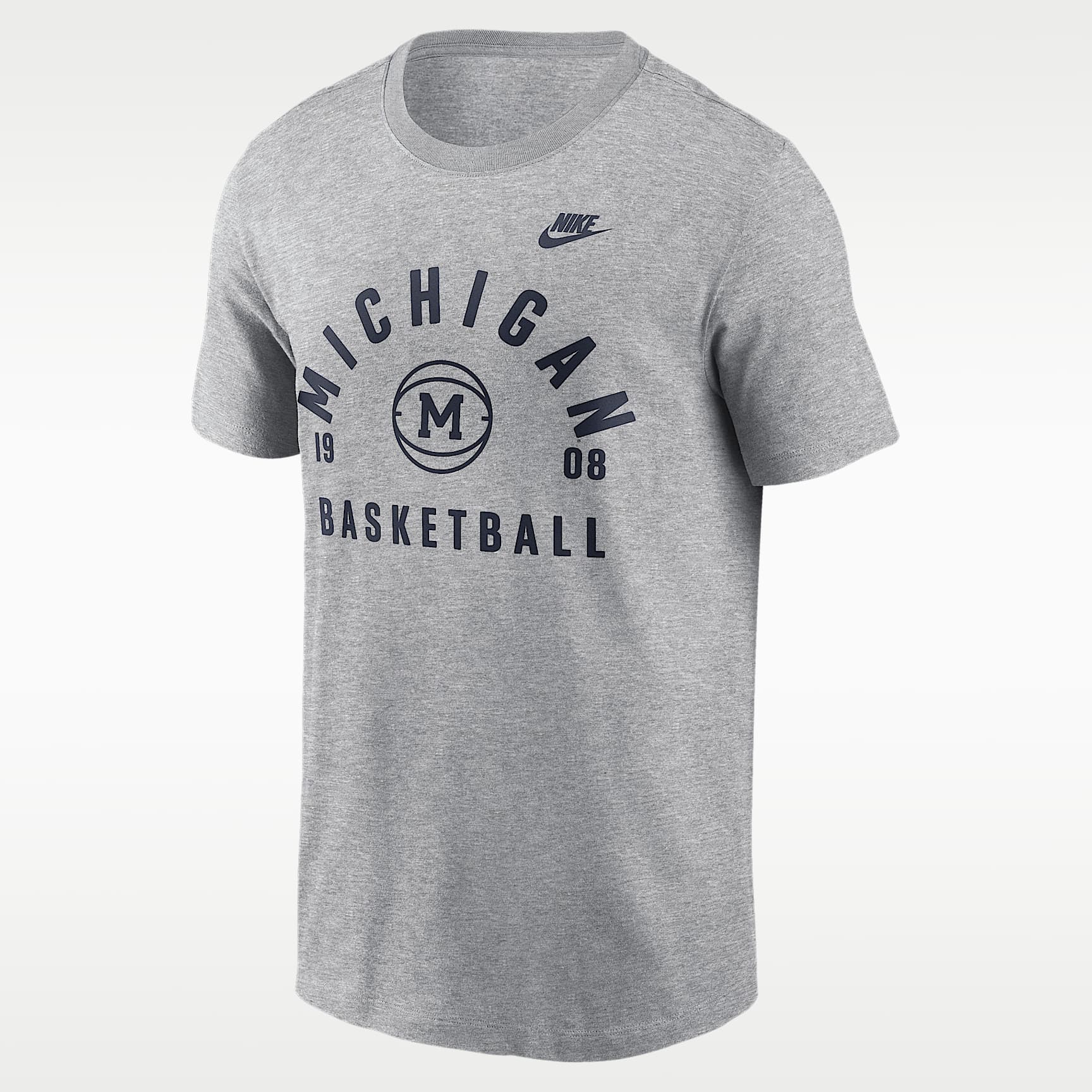 Michigan Legacy Basketball Arch Men's Nike College T-Shirt