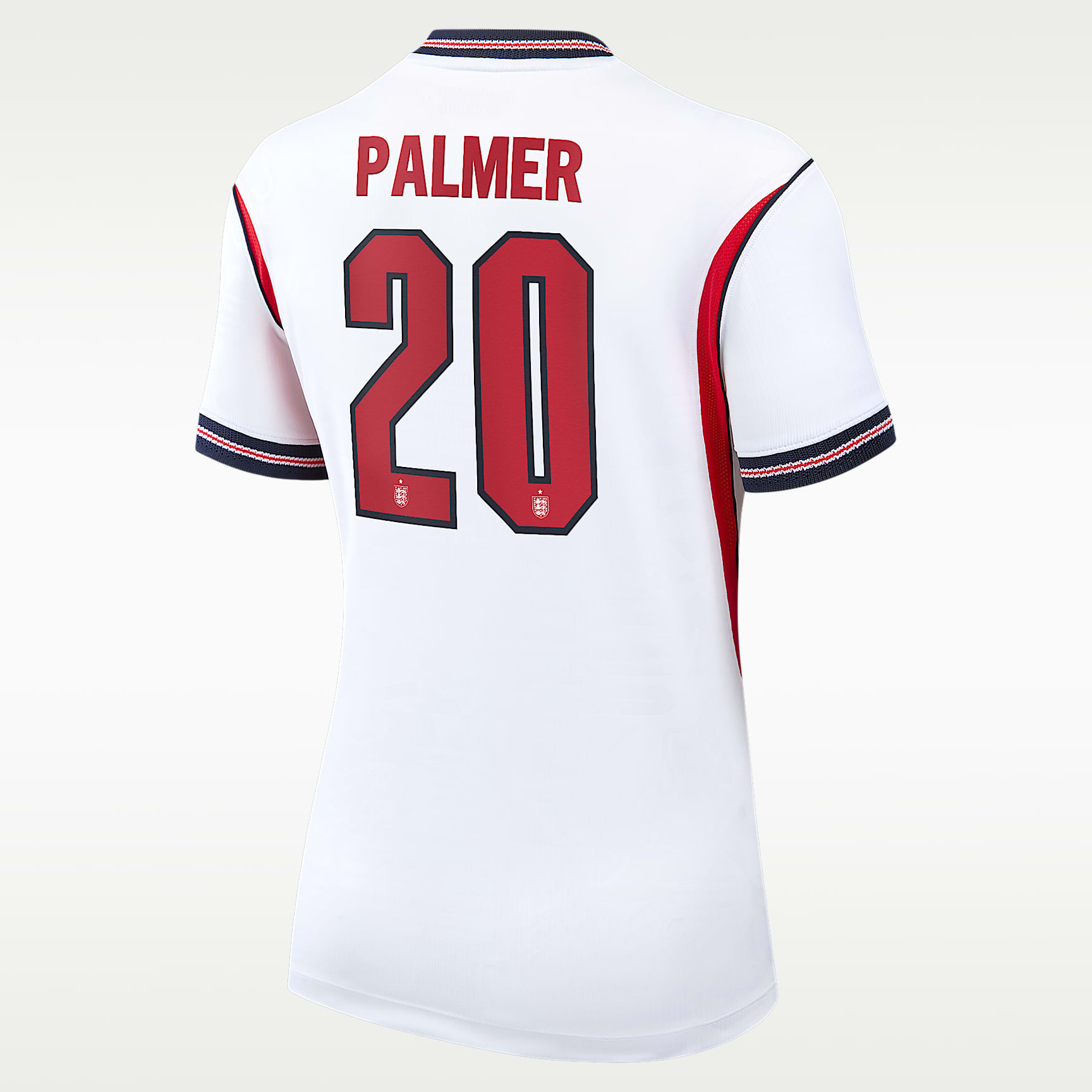 Jersey de fútbol Nike Dri-FIT para mujer Cole Palmer England National Team 2026 Stadium Home