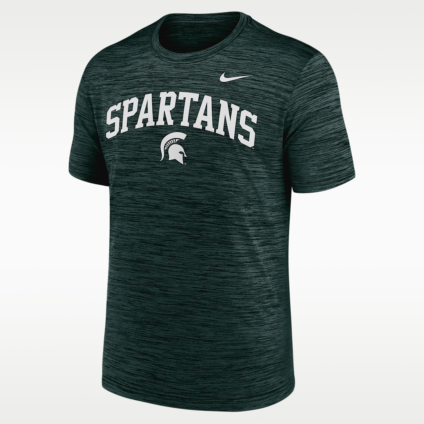 Michigan State Primetime Arch Logo Velocity Men's Nike Dri-FIT College T-Shirt