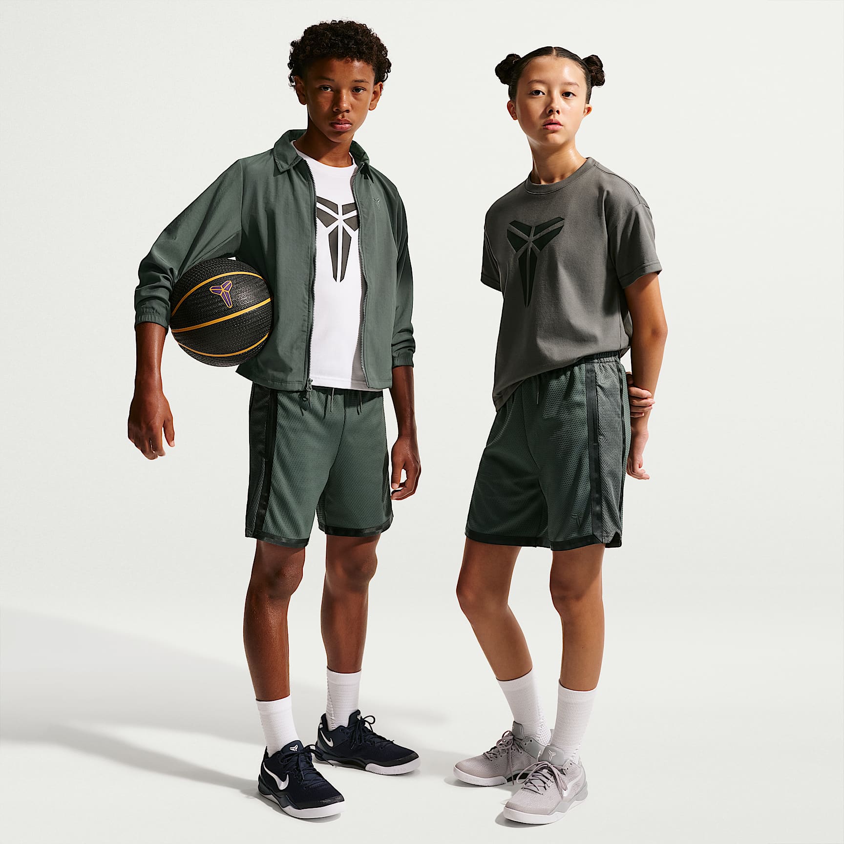Kobe Big Kids' Dri-FIT Mamba Shorts
