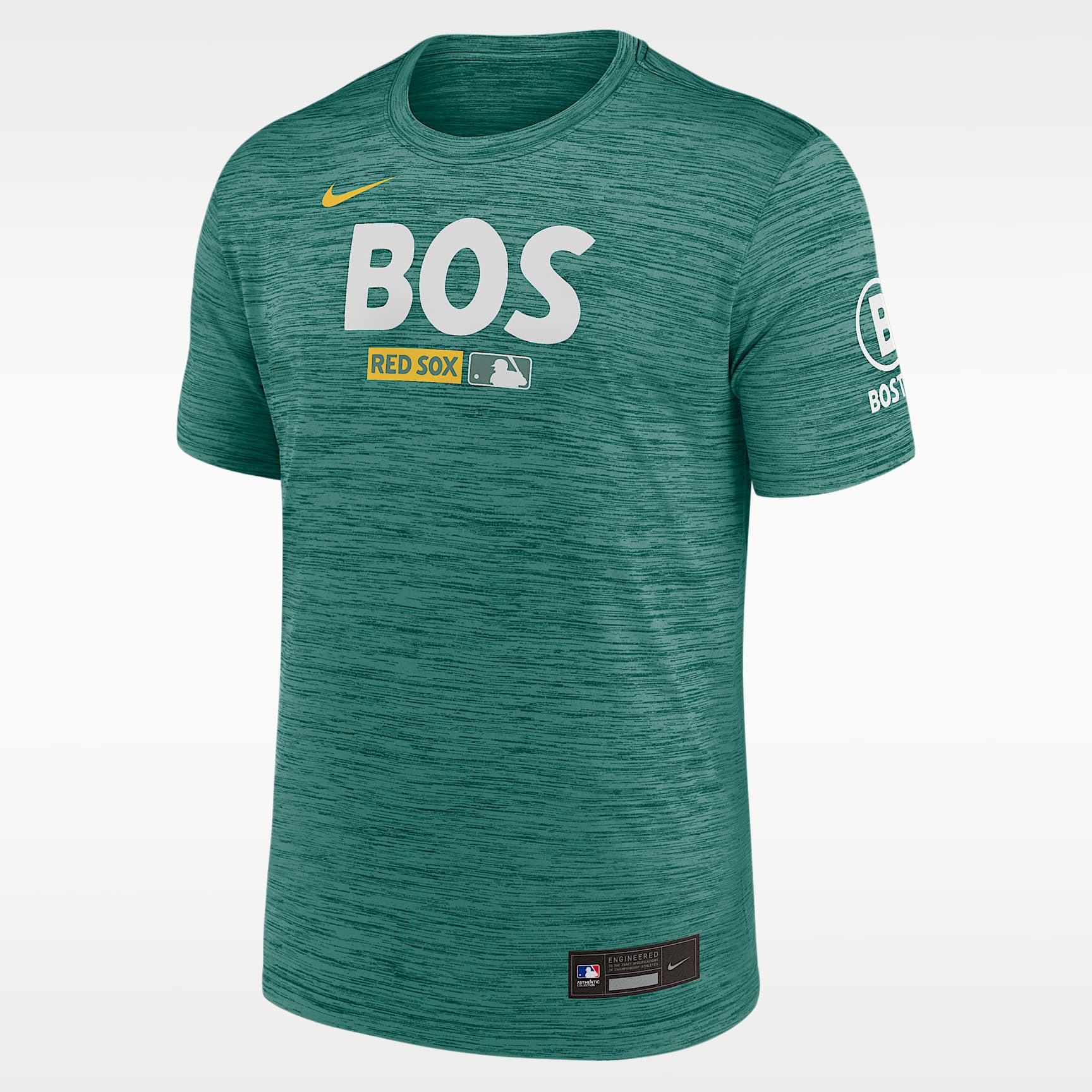 Playera Nike Dri-FIT de la MLB para hombre de los Boston Red Sox City Connect Velocity