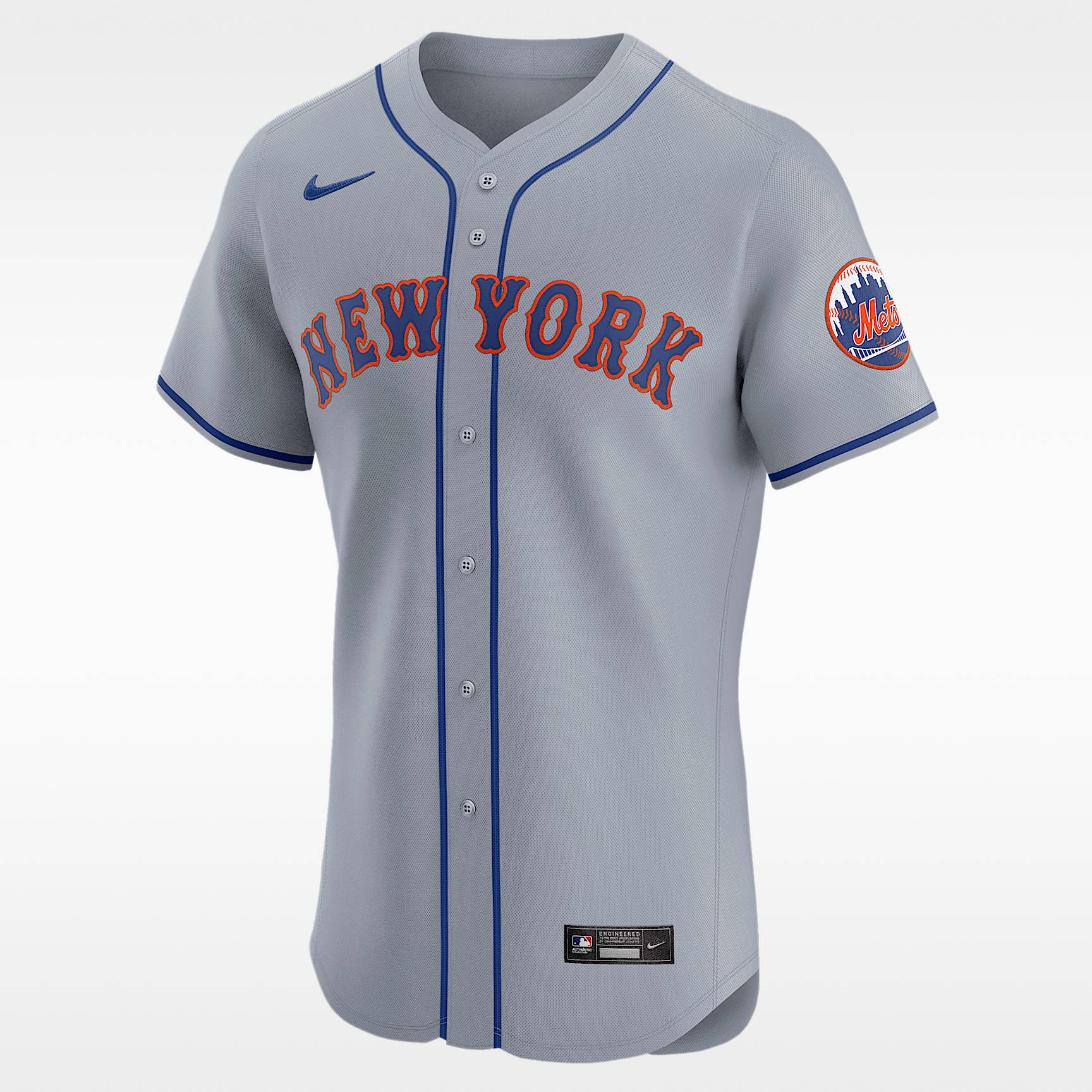 Jersey Nike Dri-FIT ADV de la MLB Elite para hombre New York Mets