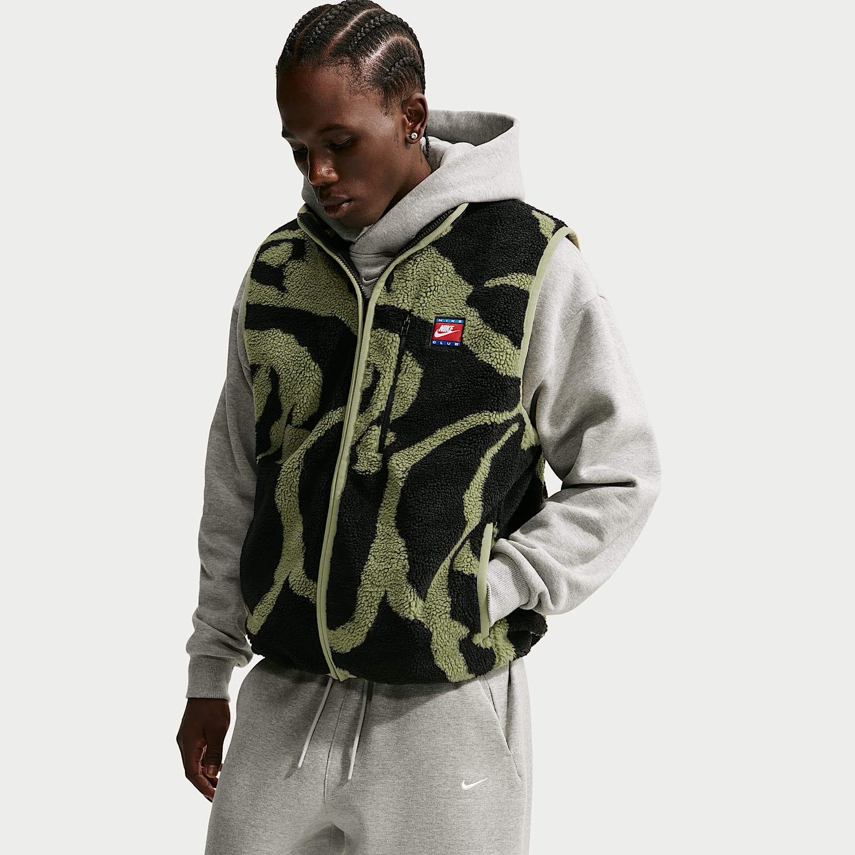 Nike Club Men's Winterized Fleece Full-Zip Vest