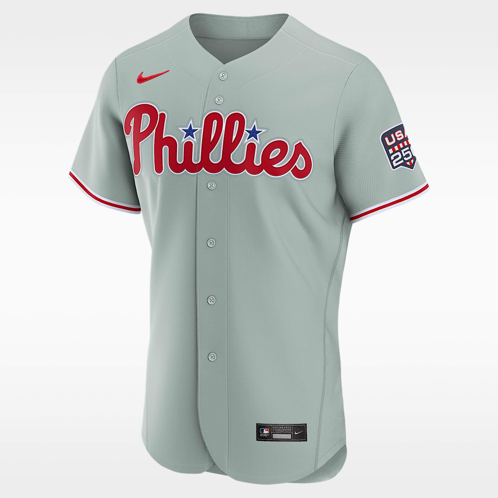 Bryce Harper Philadelphia Phillies USA 250 Men's Nike MLB Authentic Jersey