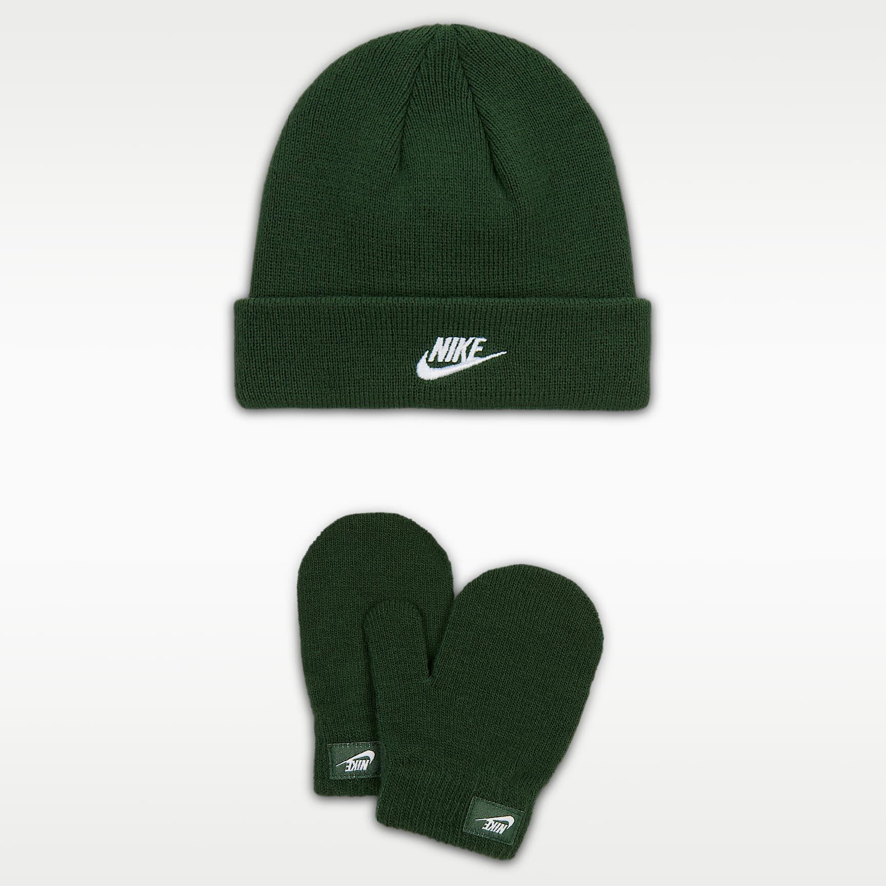 Conjunto de gorro y mitones Club para bebé Nike