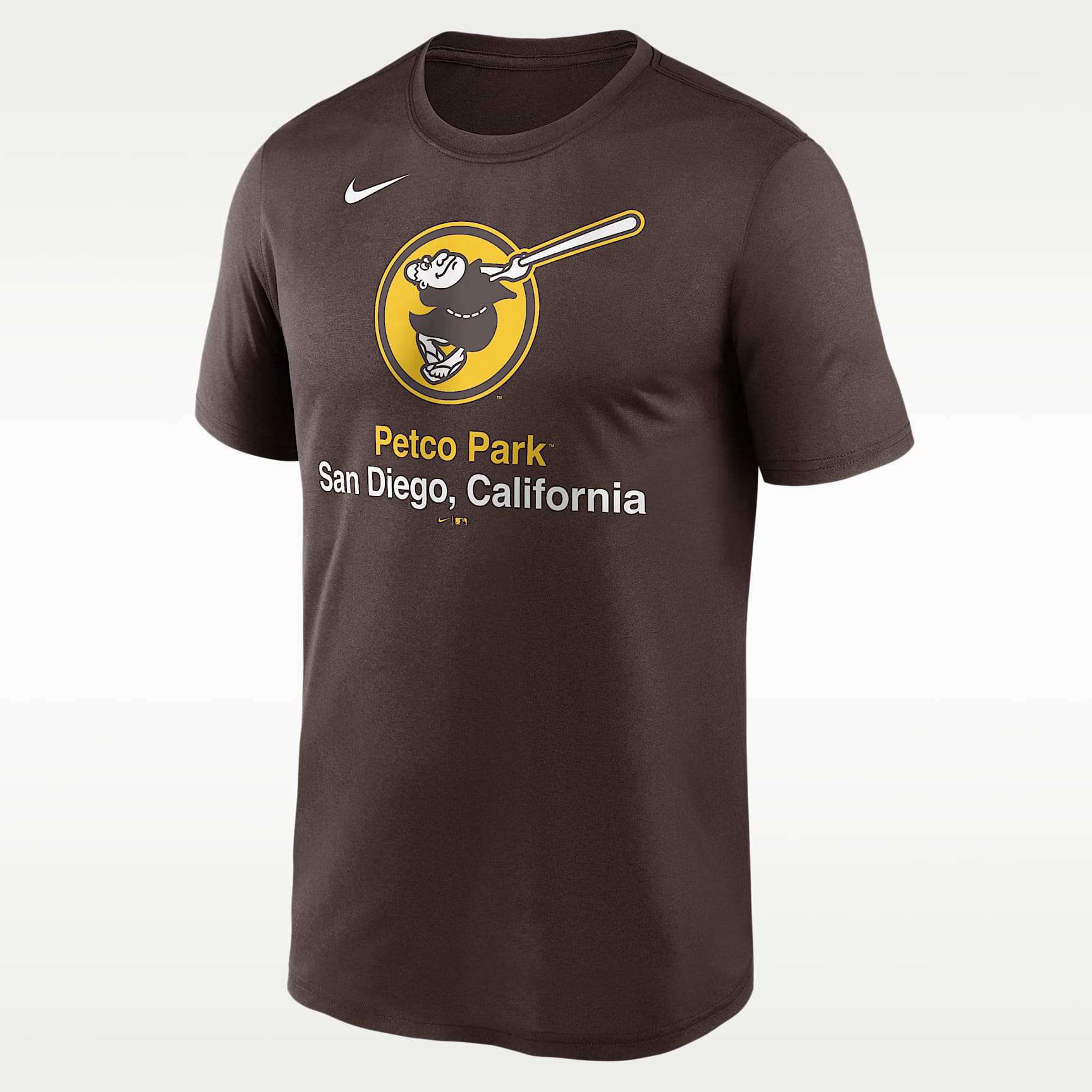 Playera Nike Dri-FIT de la MLB para hombre San Diego Padres Stadium Legend