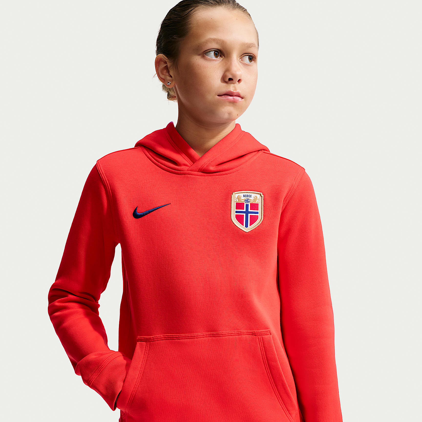 Norway Club Big Kids' (Boys') Nike Soccer Pullover Hoodie