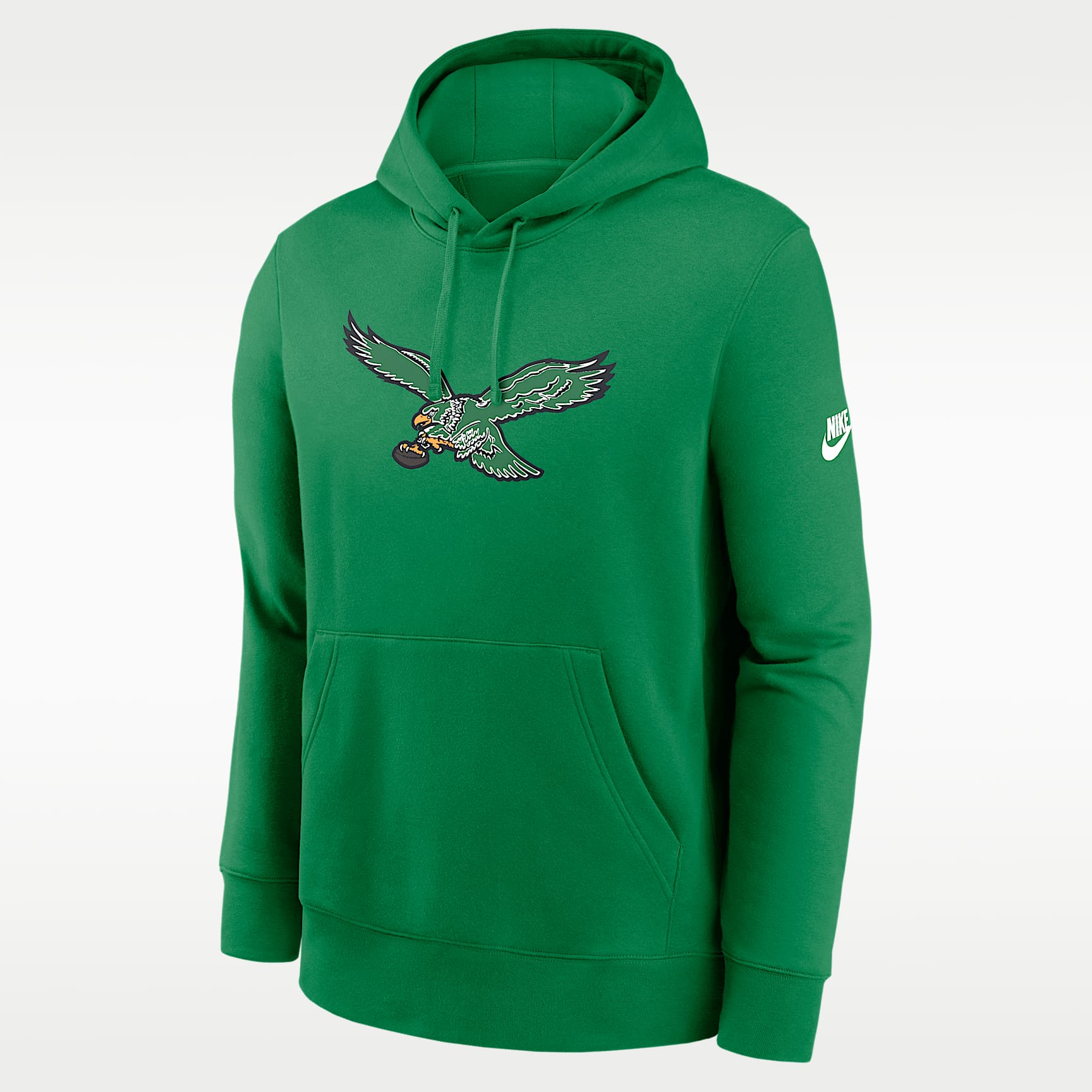 Sudadera con gorro sin cierre Nike de la NFL para hombre Philadelphia Eagles Club Logo