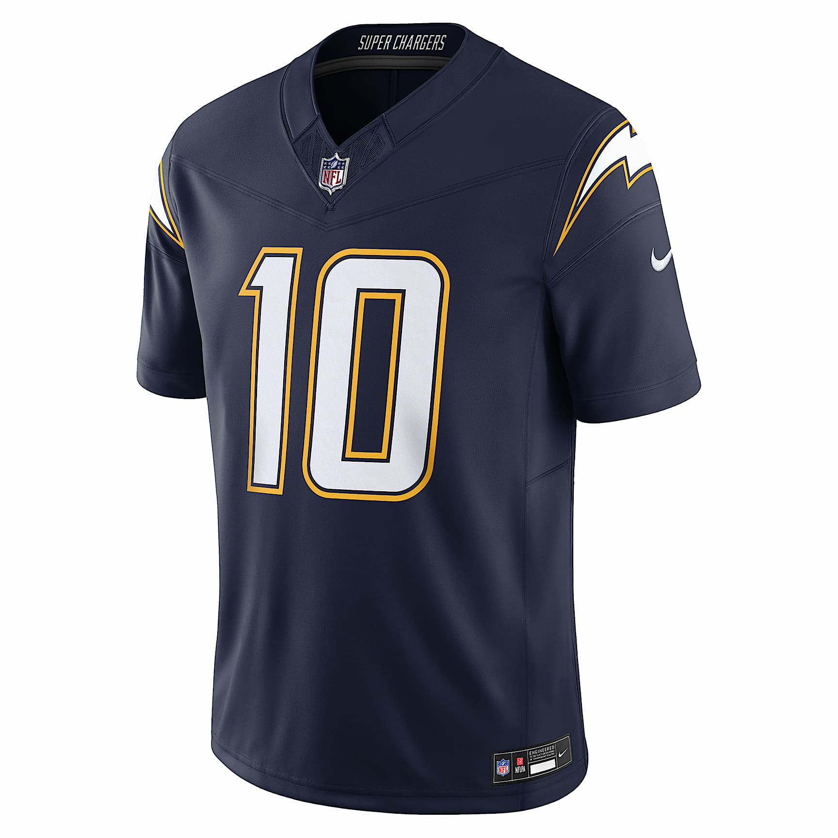 Justin Herbert Los Angeles Chargers Men's Nike Dri-FIT NFL Limited Jersey