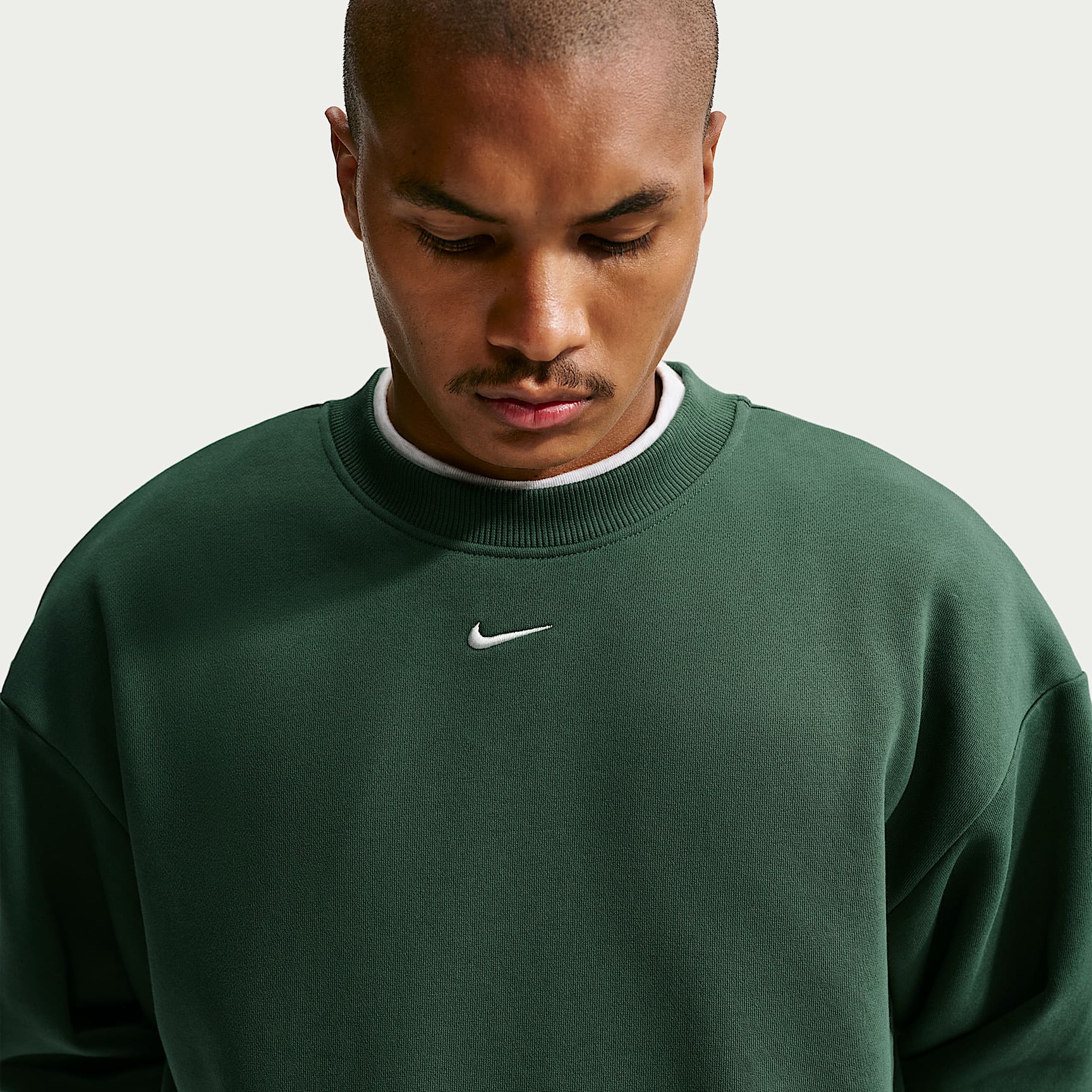 Sudadera de cuello redondo para hombre Nike Solo Fleece