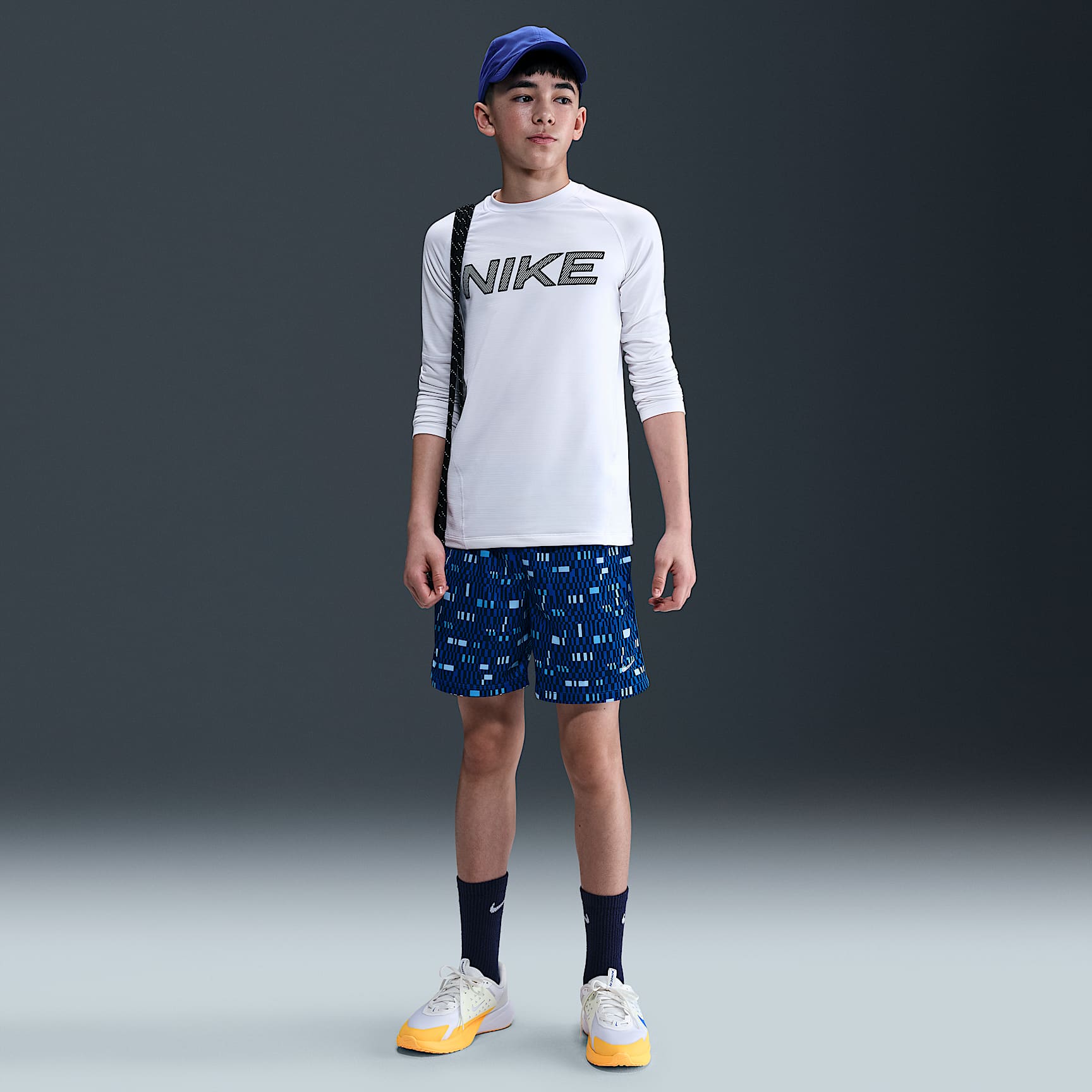 Shorts Dri-FIT para niño talla grande Nike Multi