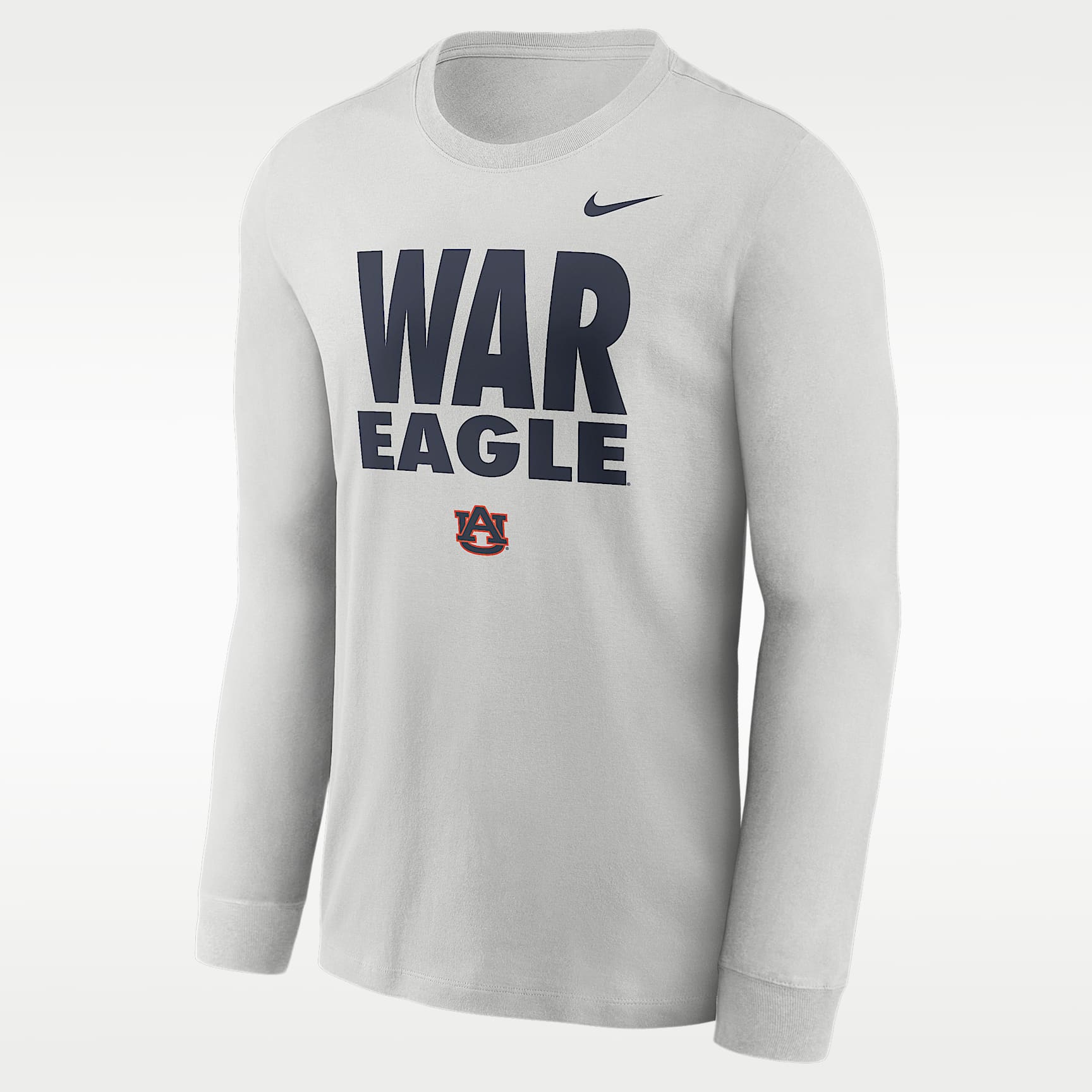 Auburn Sideline Slogan Men's Nike Dri-FIT College Long-Sleeve T-Shirt