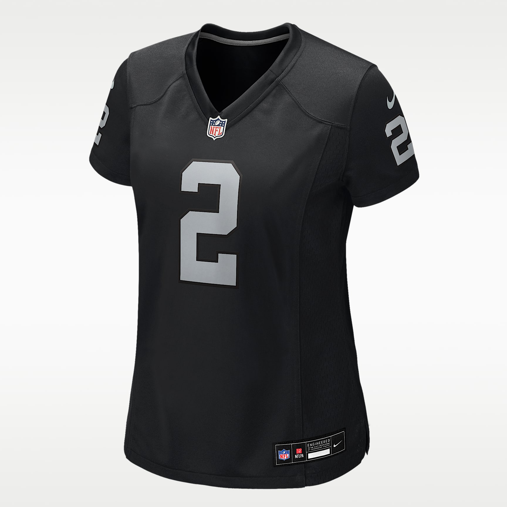 Jersey Nike de la NFL Game para mujer Ashton Jeanty Las Vegas Raiders 2025 NFL Draft First Round Pick