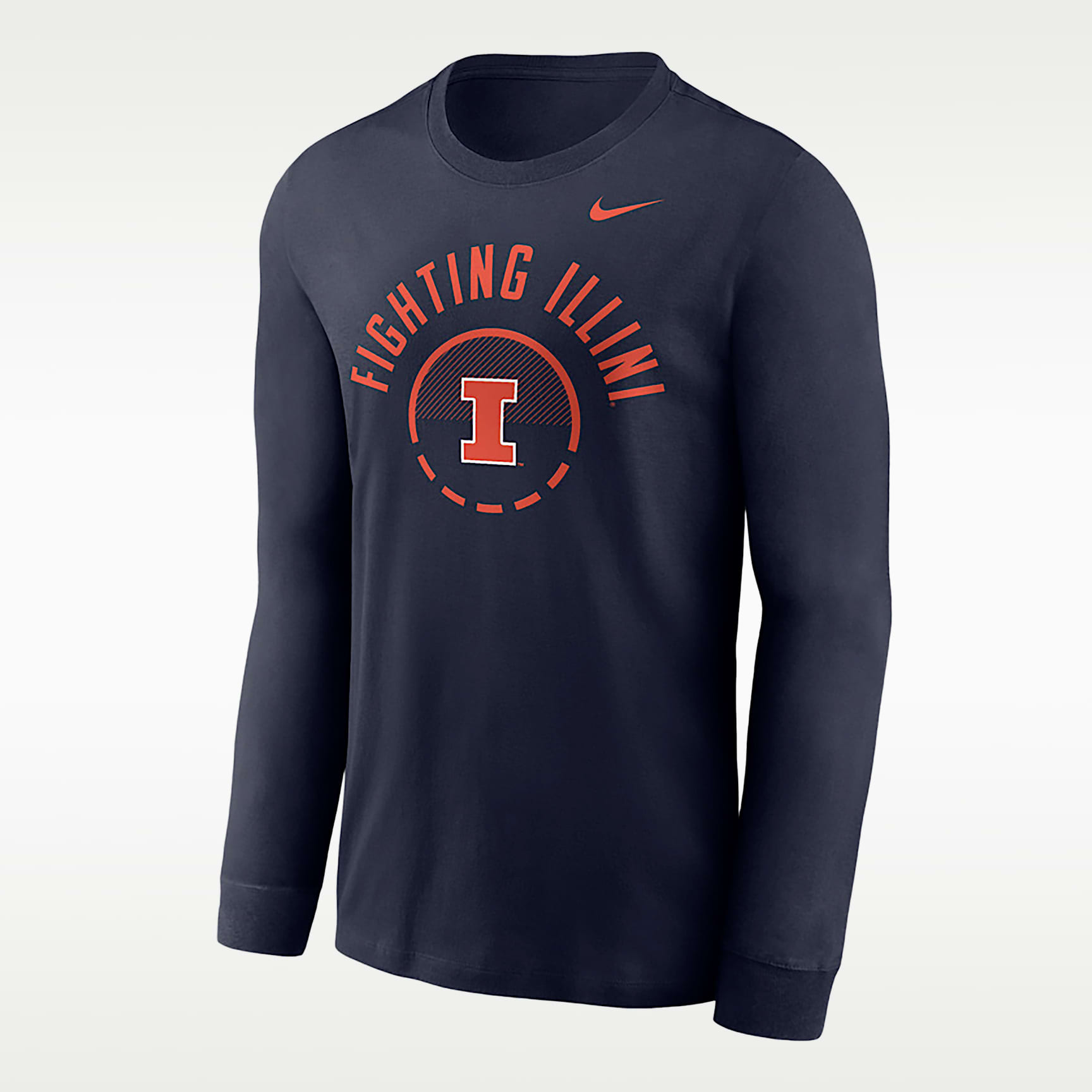 Illinois Basketball Shoot Around Legend Men's Nike Dri-FIT College Long-Sleeve T-Shirt