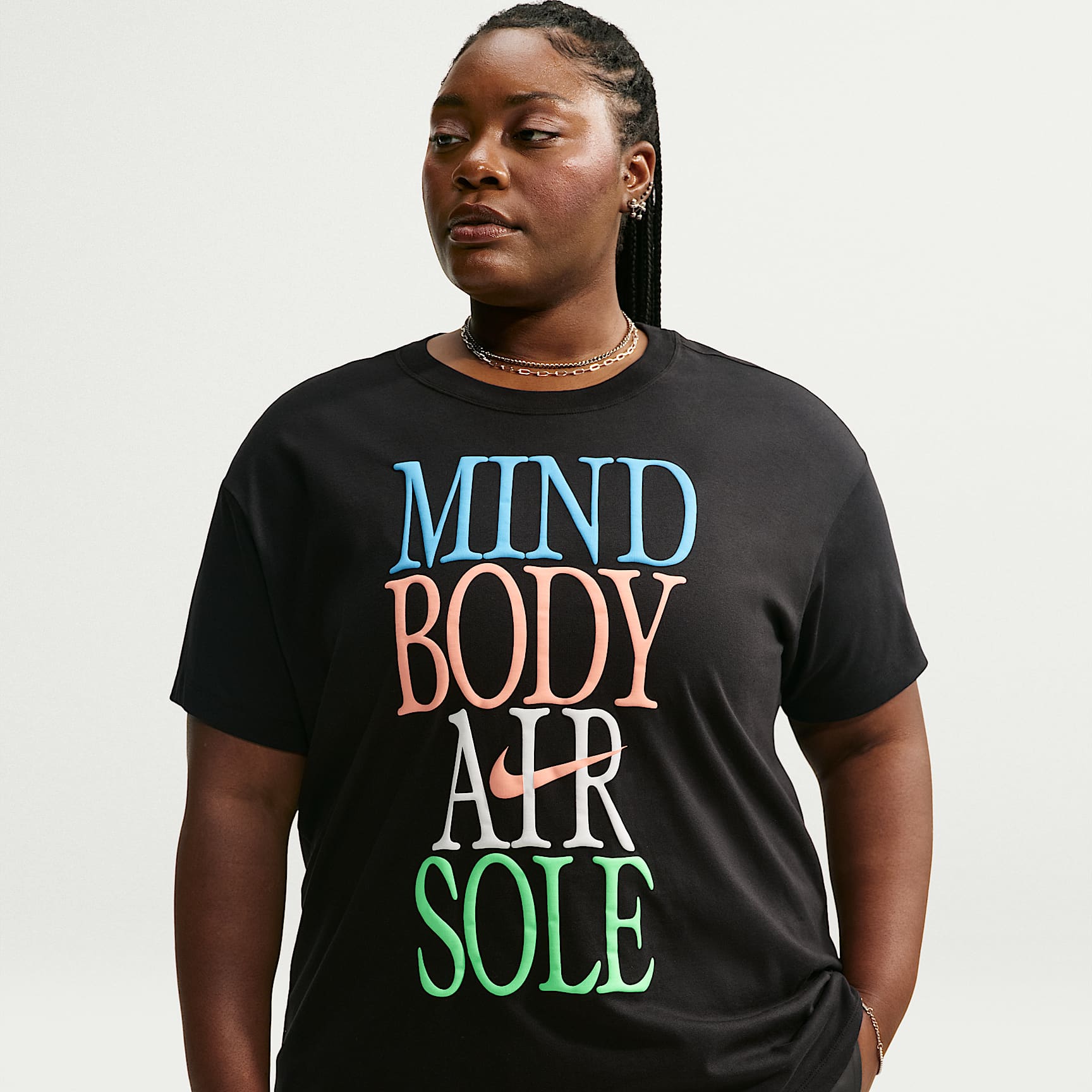 Nike Sportswear Classic Women's Oversized T-Shirt (Plus Size)