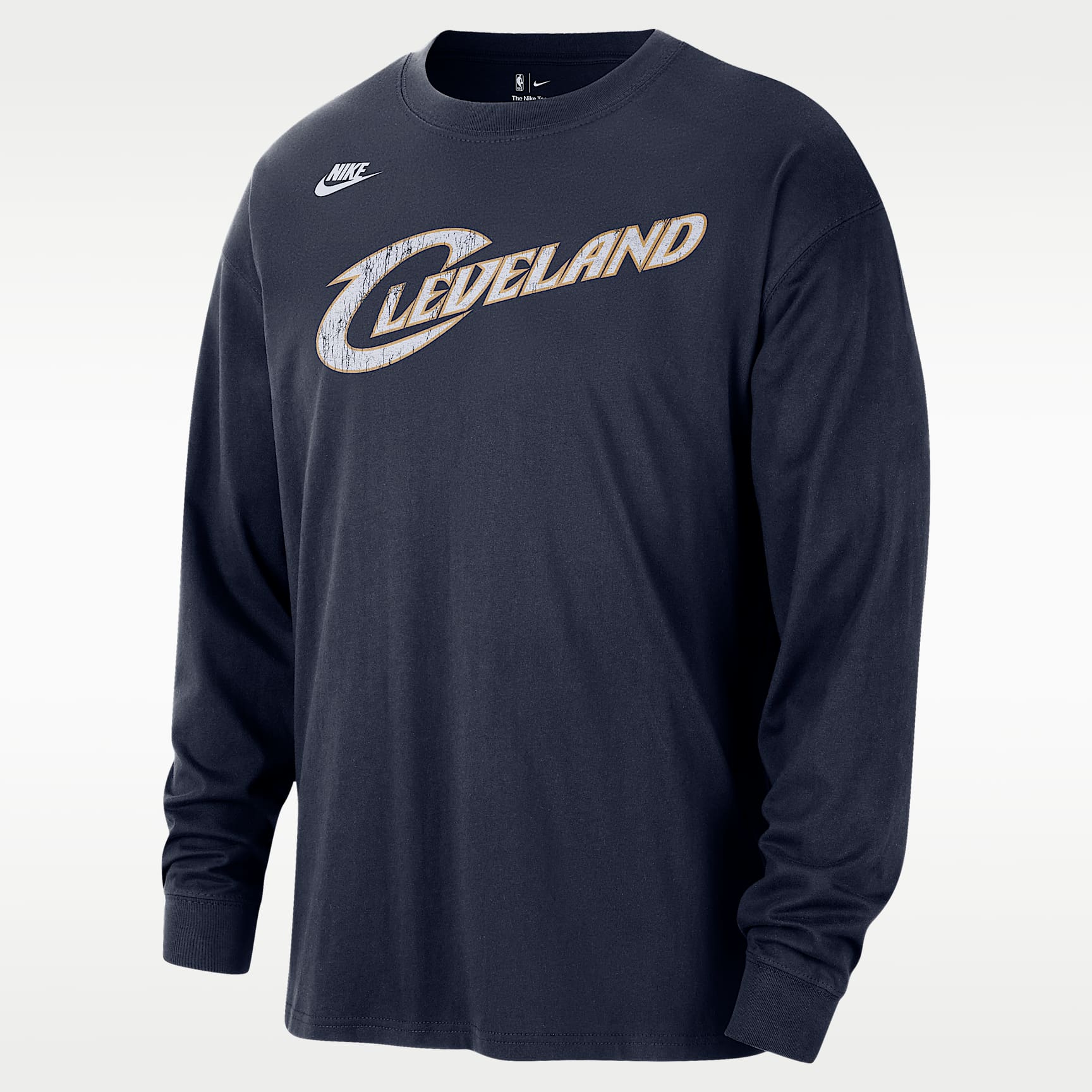 Cleveland Cavaliers Hardwood Classic Essential Men's Nike NBA Long-Sleeve T-Shirt
