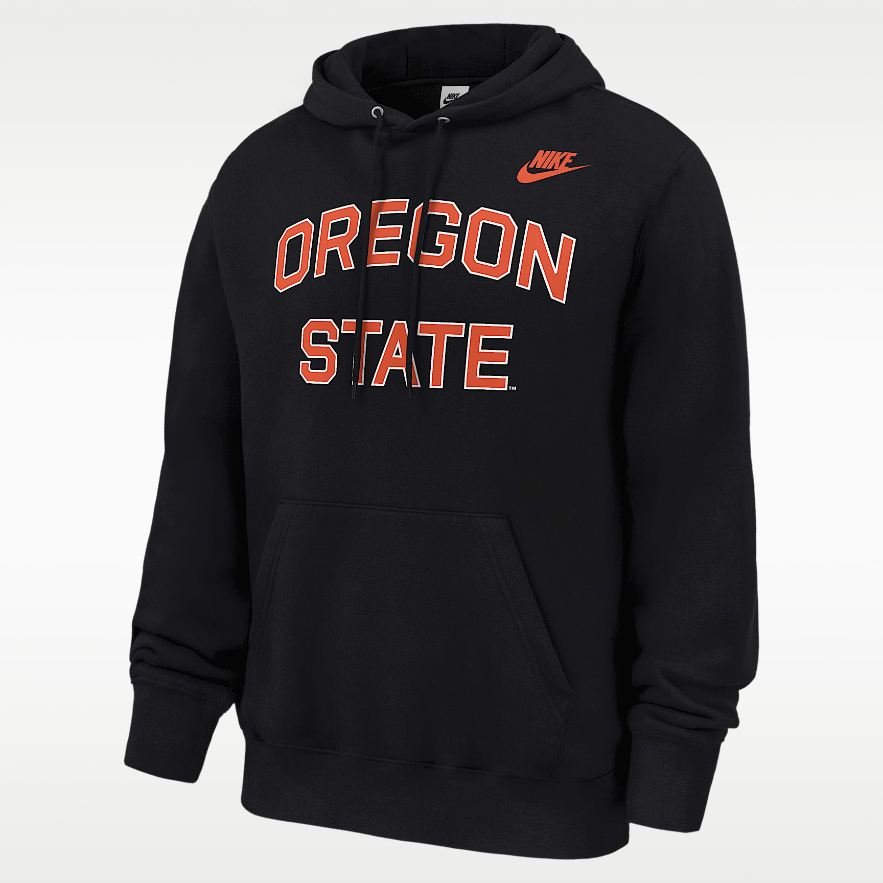Oregon State Beavers Club Men's Nike Football Fleece Pullover Hoodie