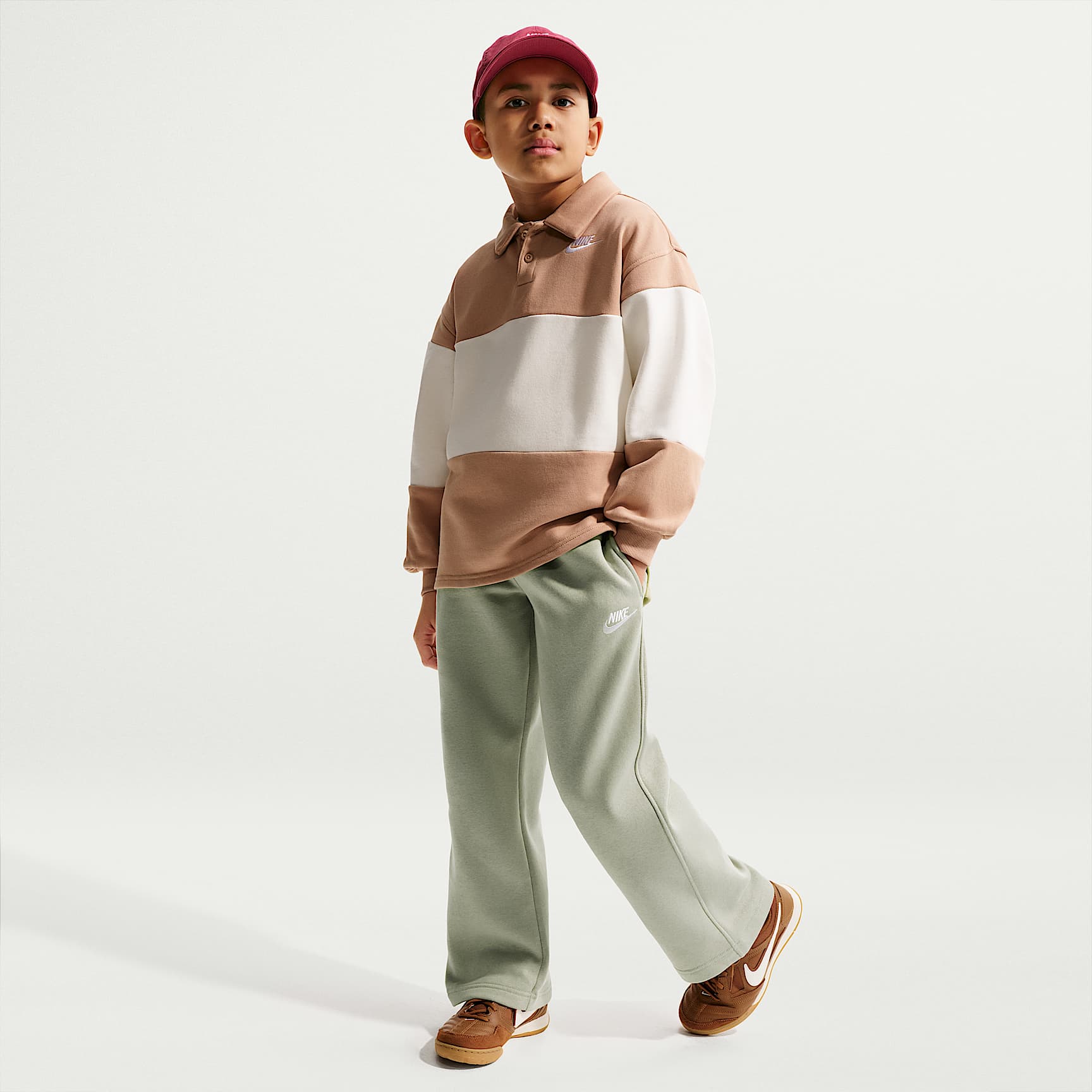 Nike Sportswear Kids' Loose Open-Hem Pants