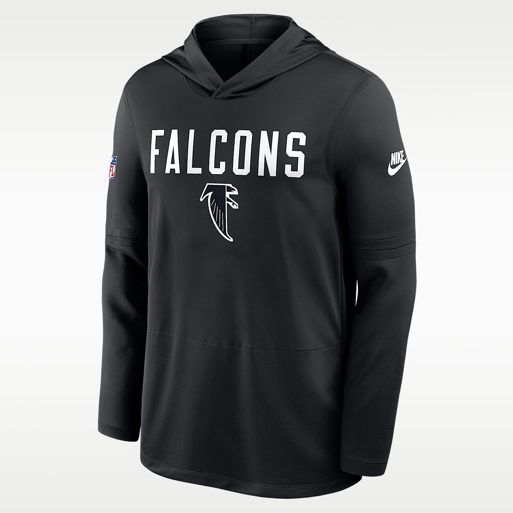 Atlanta Falcons Pass Accuracy Men's Nike Dri-FIT NFL Long-Sleeve Hooded Top