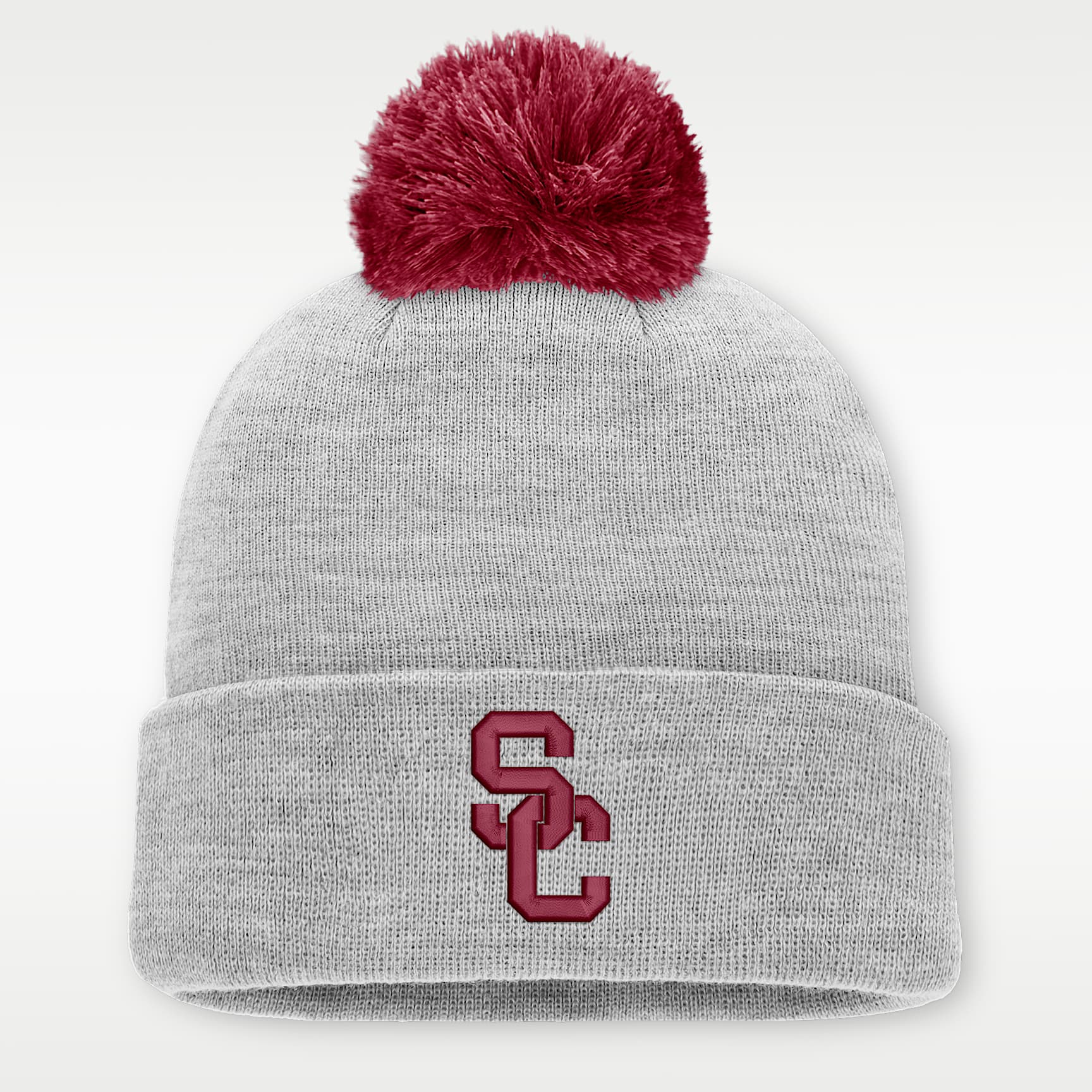 Gorro con dobladillo universitario Nike para hombre USC Peak