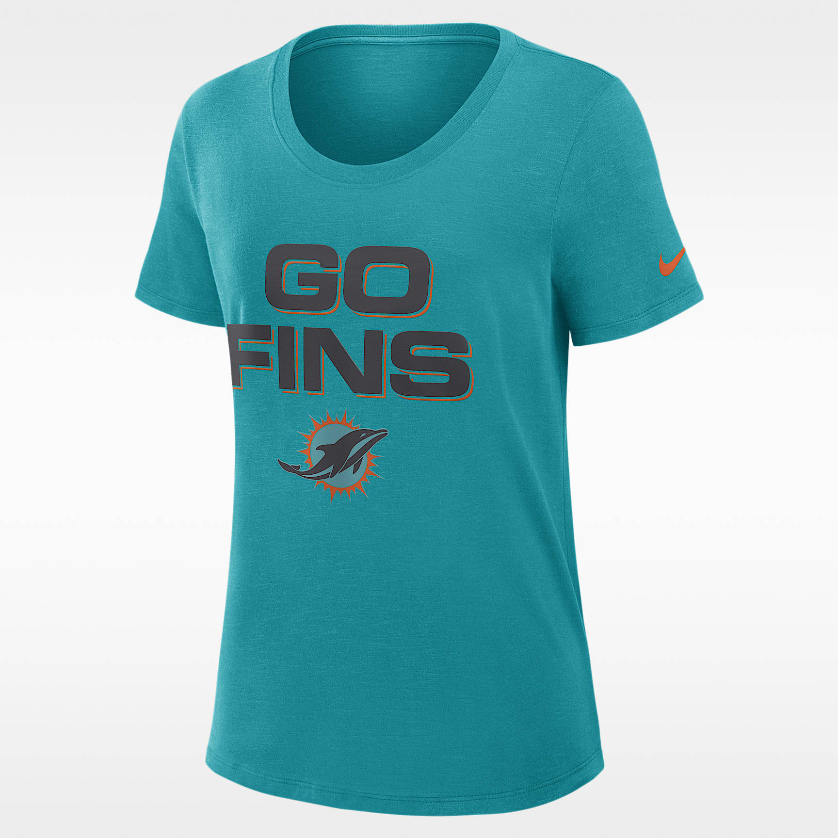 Miami Dolphins Rivalries Collection Slub Women's Nike Dri-FIT NFL T-Shirt