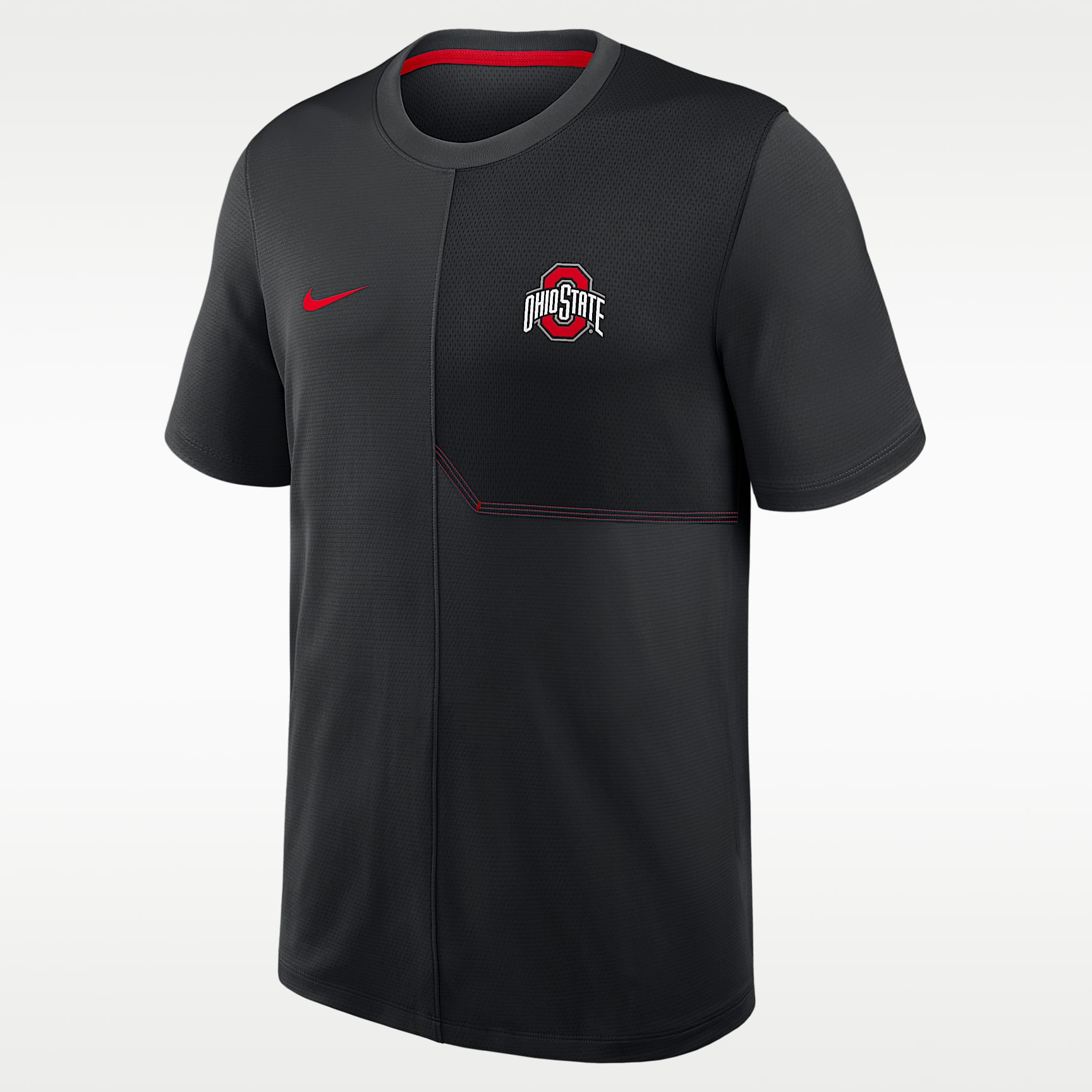 Ohio State Sideline Coach Men's Nike Dri-FIT College Top