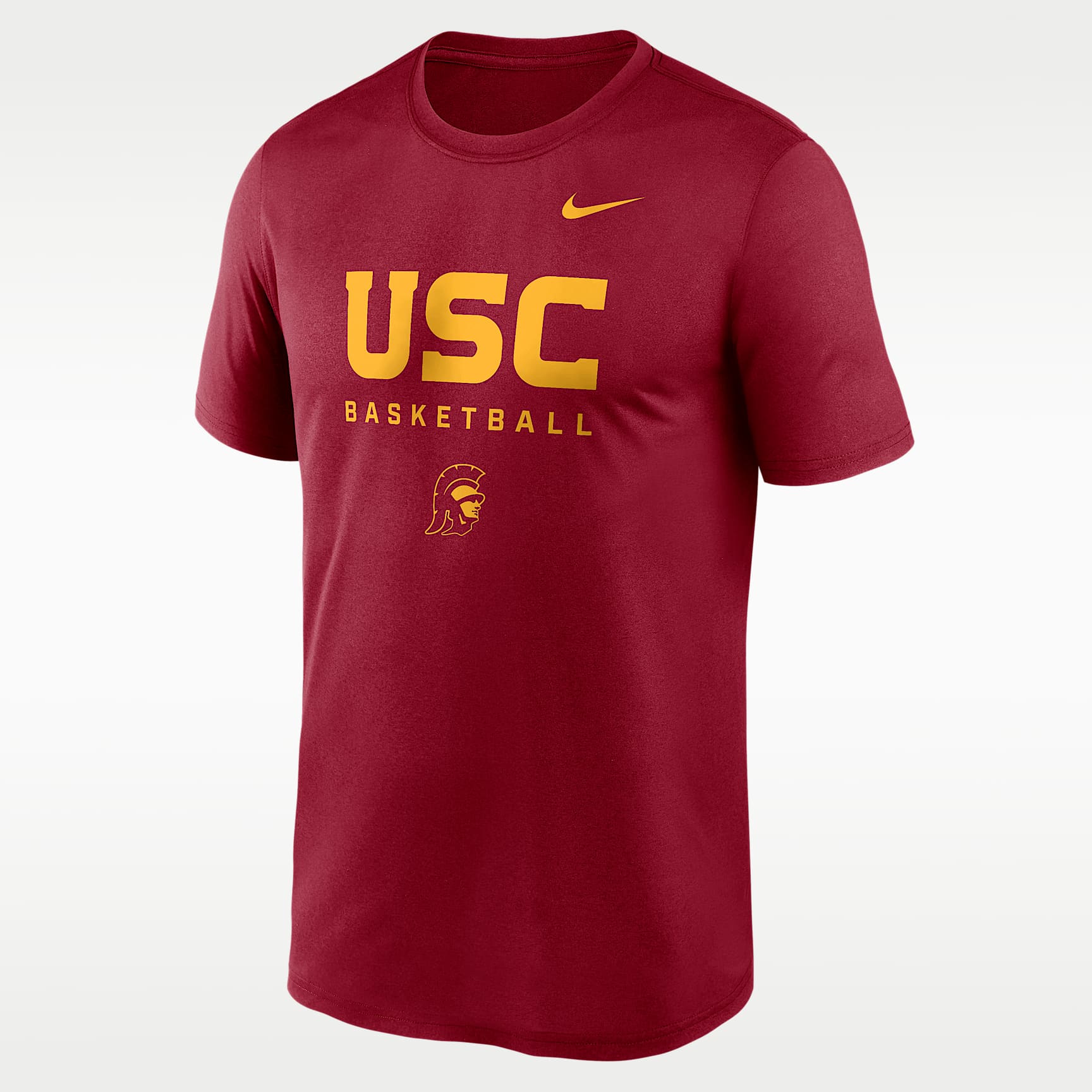 Playera universitaria Nike Dri-FIT para hombre USC Courtside Basketball Legend
