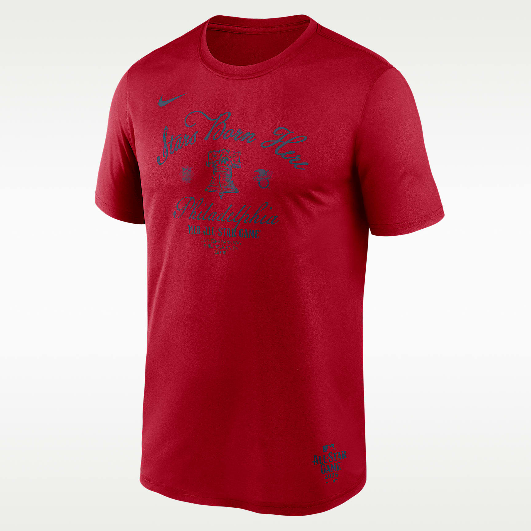 2026 All-Star Game Script Lockup Legend Men's Nike Dri-FIT MLB T-Shirt