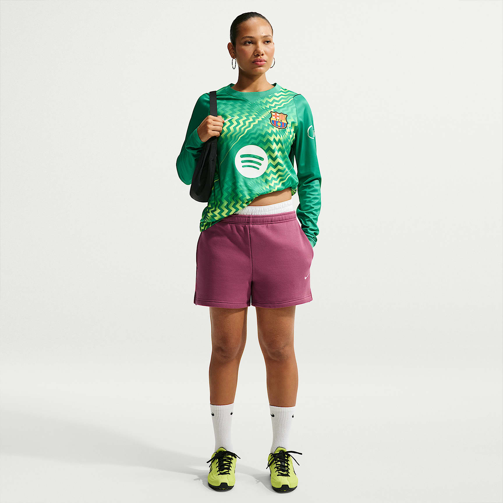 Nike Studio Fleece Medium Weight Women's Mid-Rise Shorts