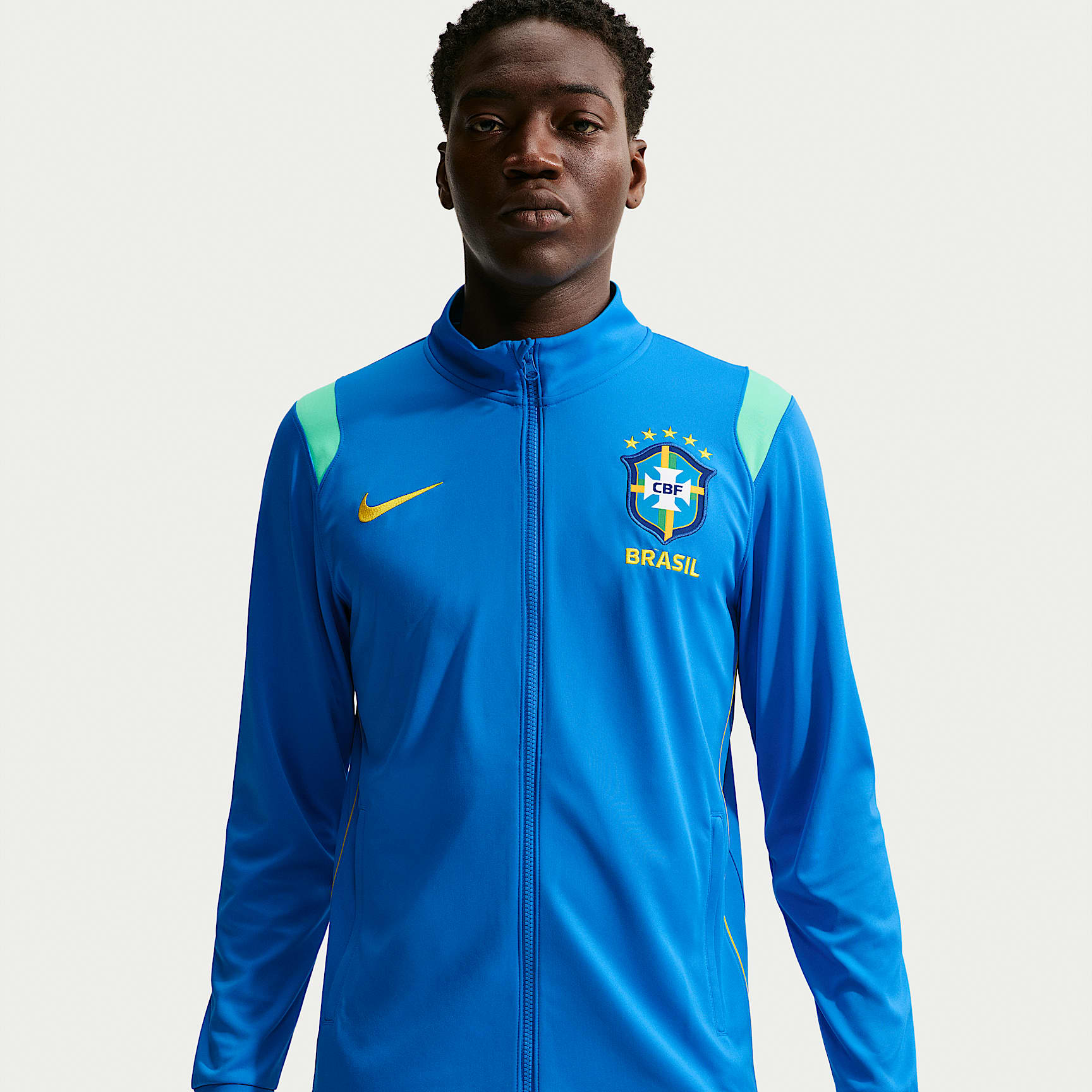 Brazil Academy Pro Nike Dri-FIT-fodboldtræningsjakke til mænd