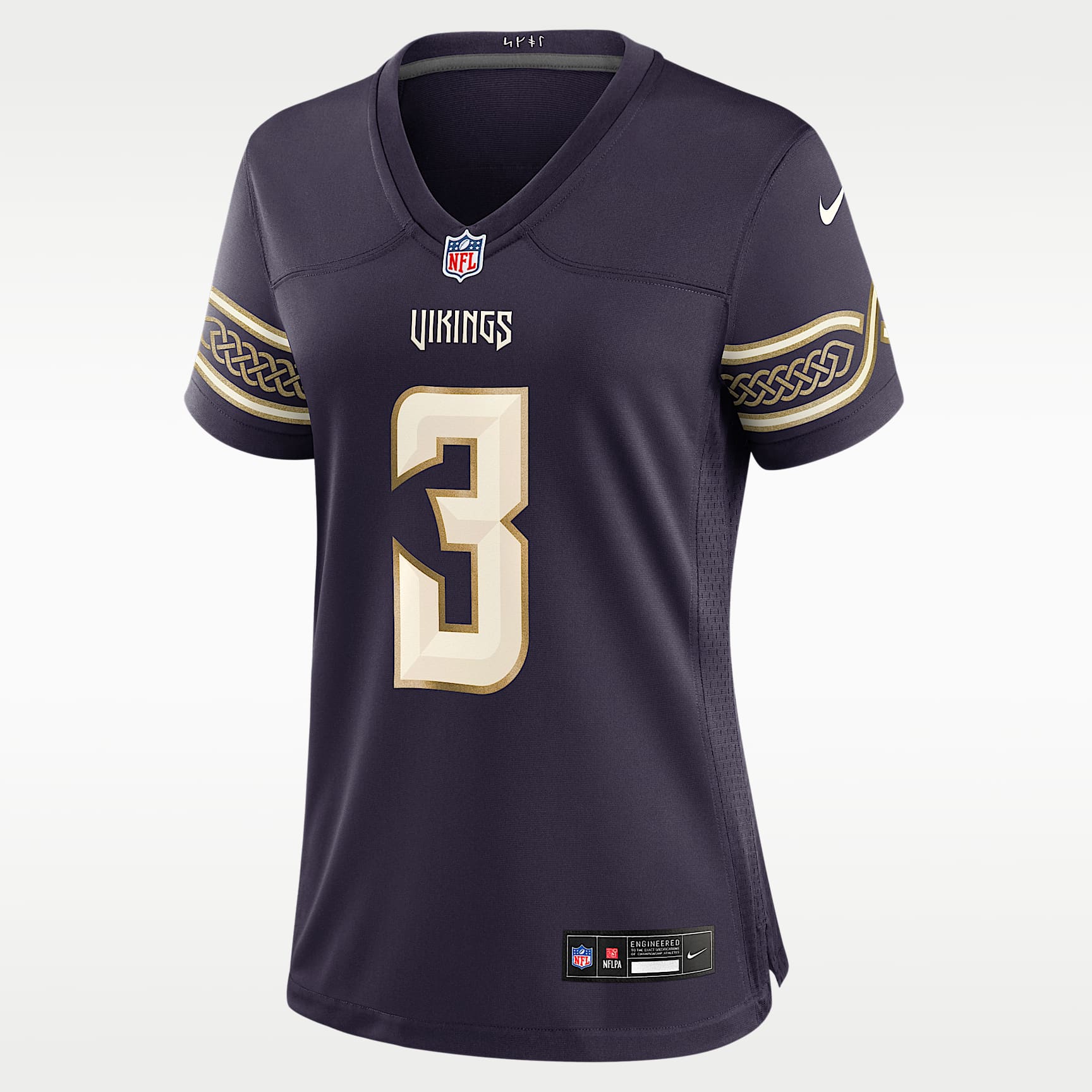 Jordan Addison Minnesota Vikings Rivalries Collection Women's Nike NFL Game Jersey