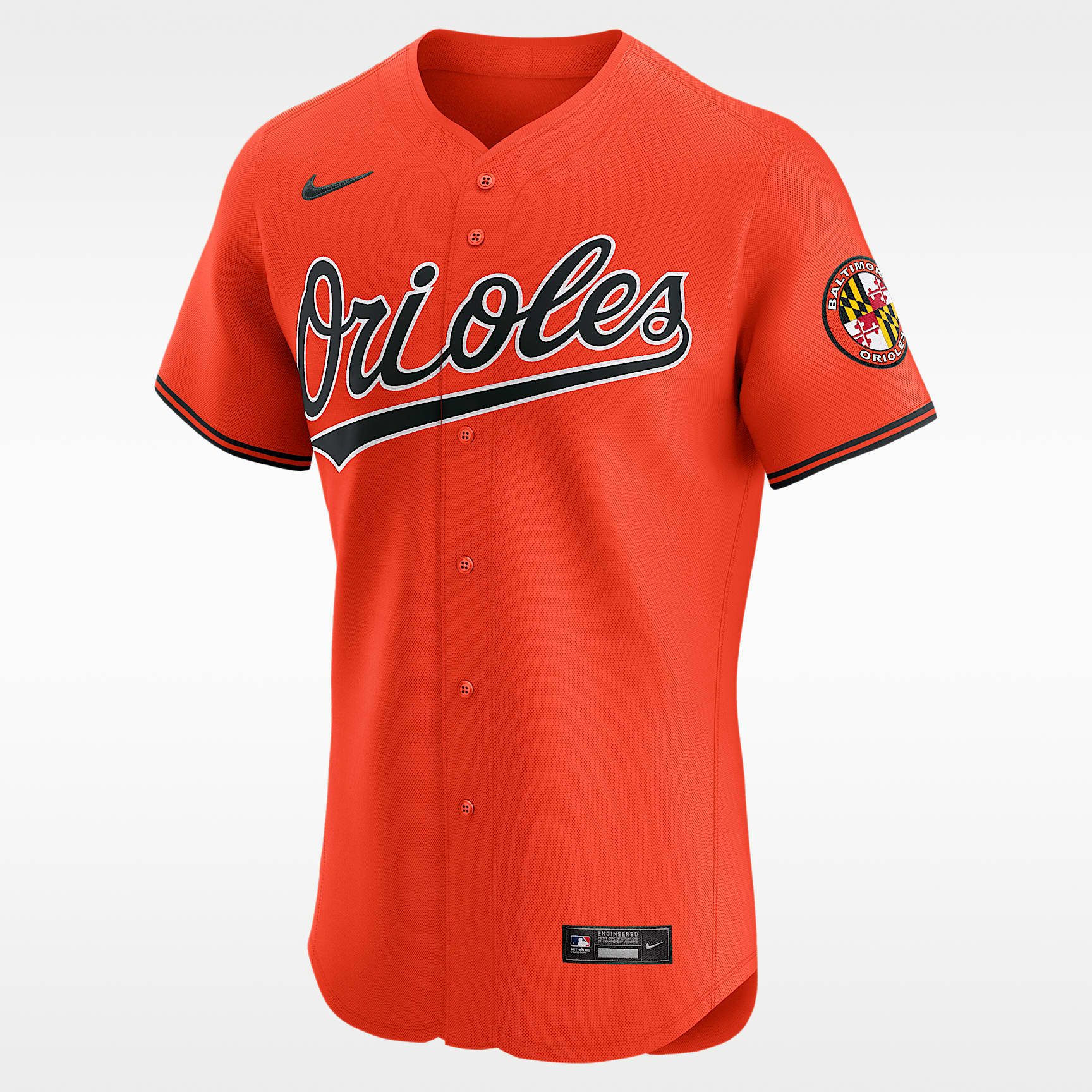 Jersey Nike Dri-FIT ADV de la MLB Elite para hombre Baltimore Orioles