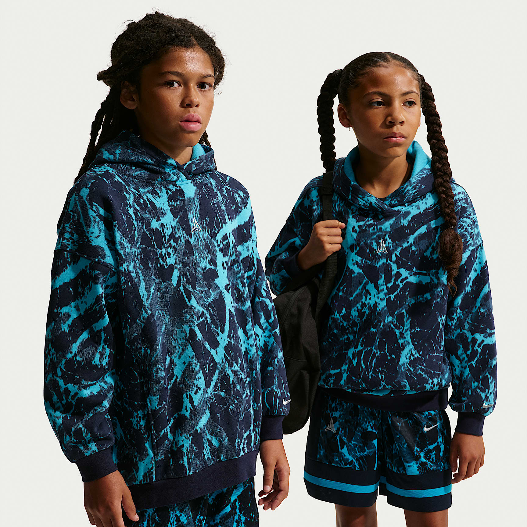 Ja Kids' Club Fleece Oversized Basketball Hoodie