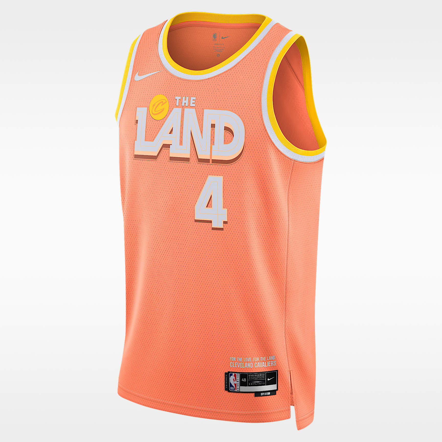 Evan Mobley Cleveland Cavaliers City Edition Men's Nike NBA Swingman Jersey