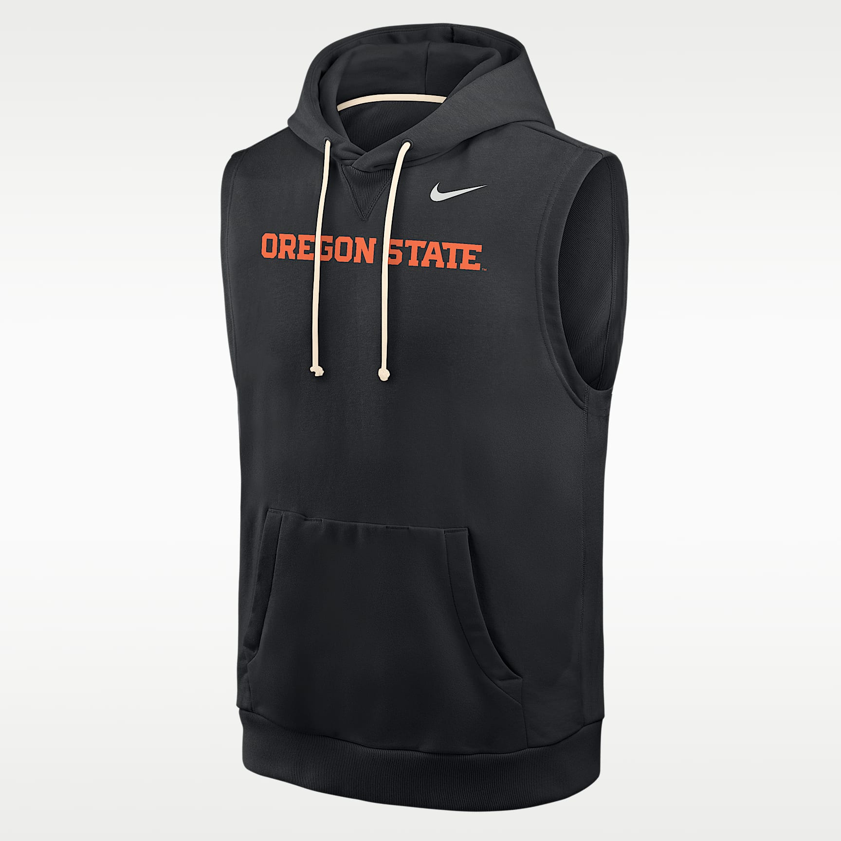 Oregon State Beavers Men's Nike NCAA Sleeveless Fleece Hoodie