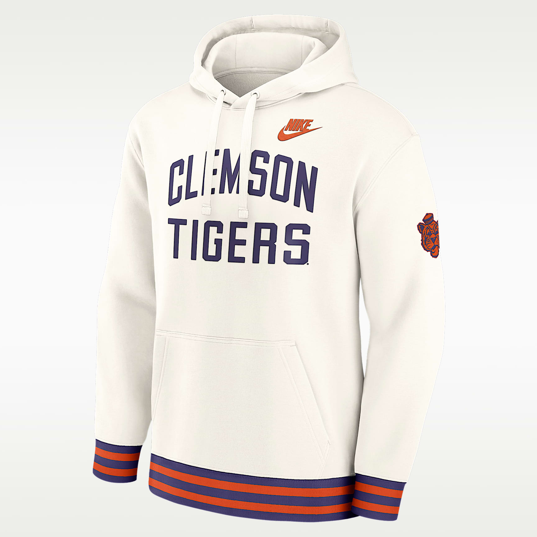 Clemson Legacy Men's Nike College Pullover Hoodie