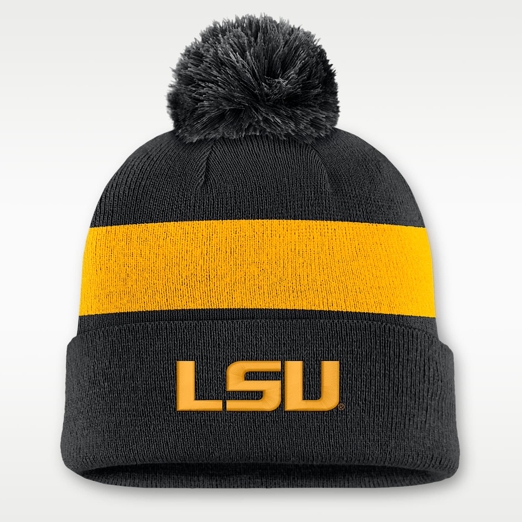 LSU Peak Men's Nike College Cuffed Beanie