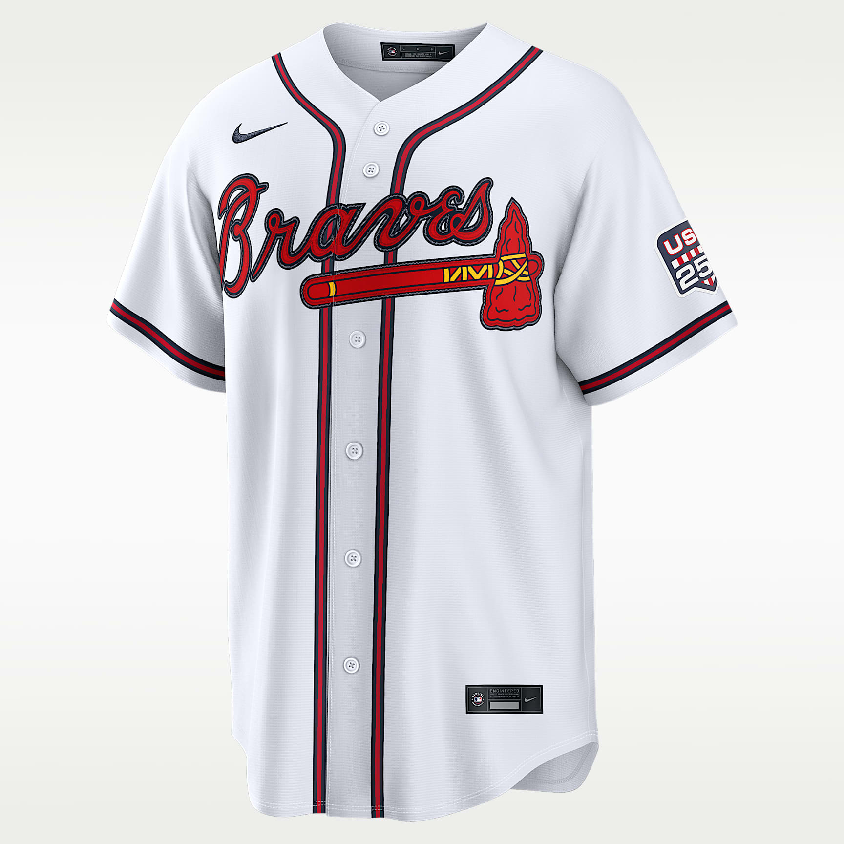 Drake Baldwin Atlanta Braves USA 250 Fourth of July Men's Nike MLB Stadium Jersey