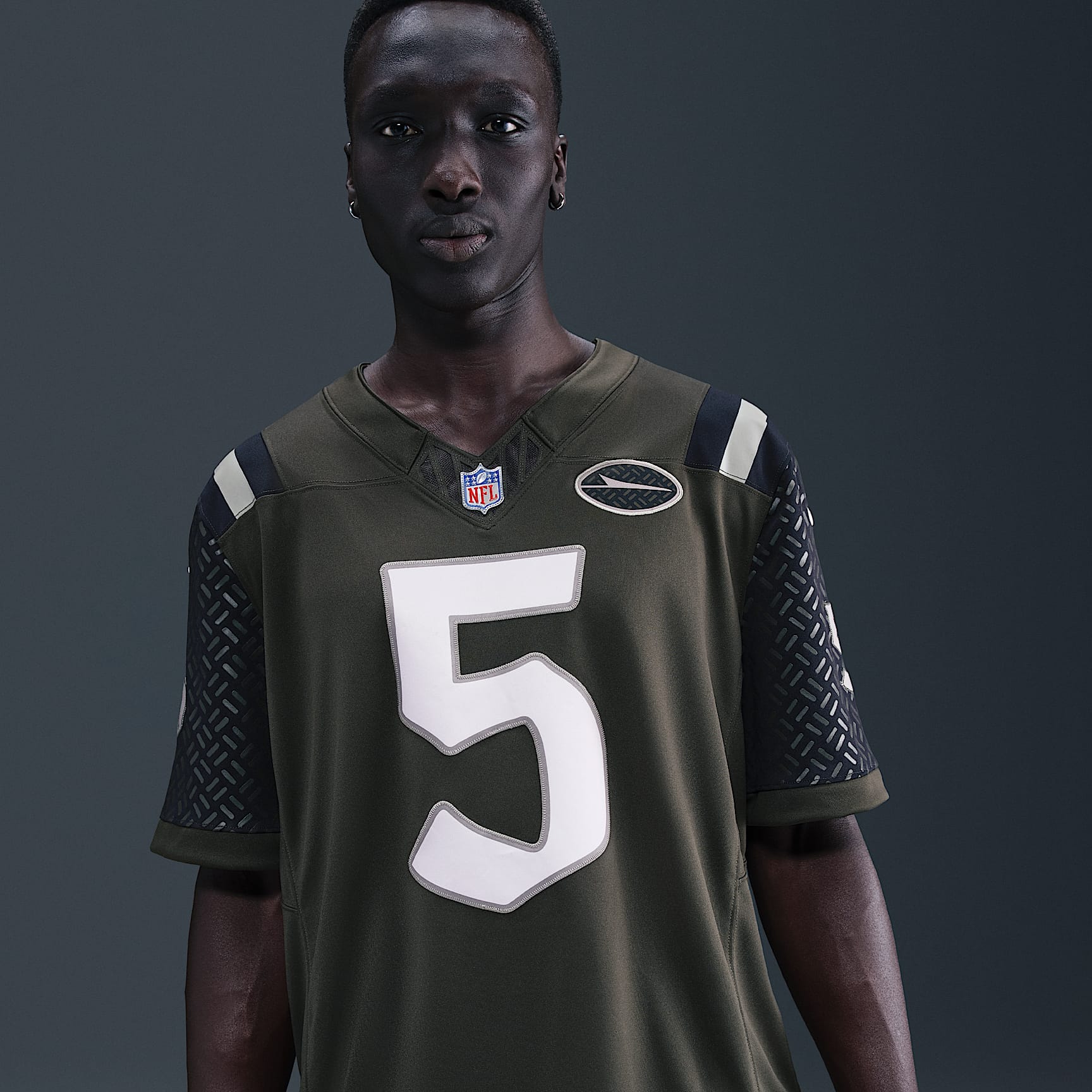 Garrett Wilson New York Jets Rivalries Collection Men's Nike Dri-FIT NFL Limited Jersey