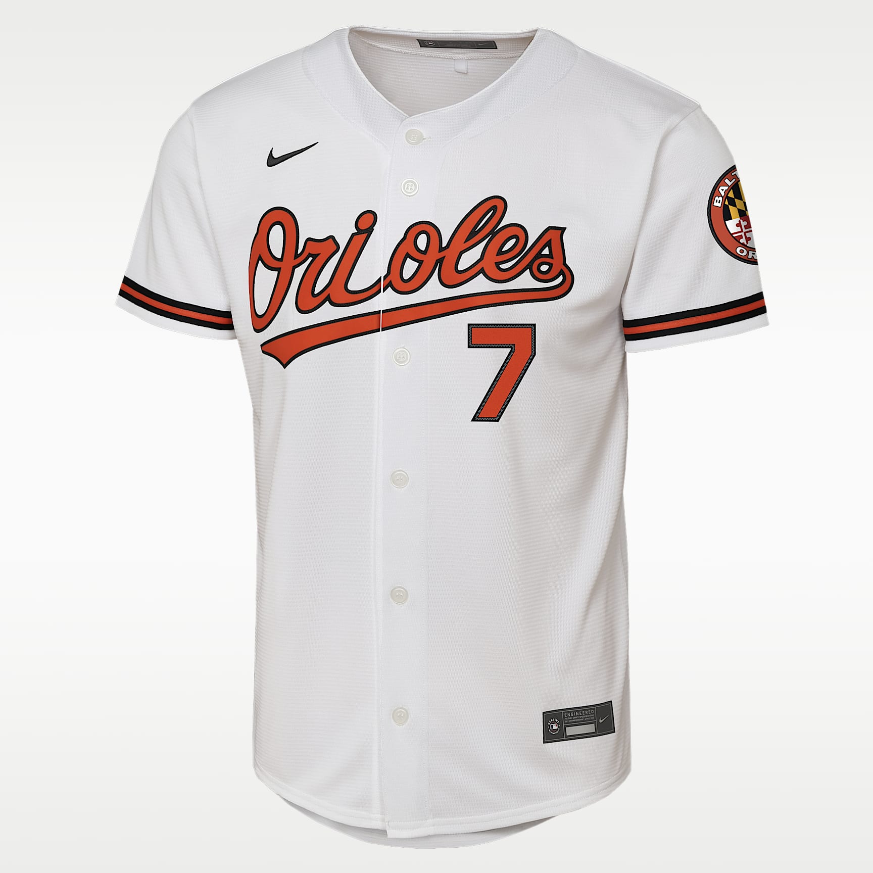 Jackson Holliday Baltimore Orioles Big Kids' Nike MLB Stadium Home Jersey