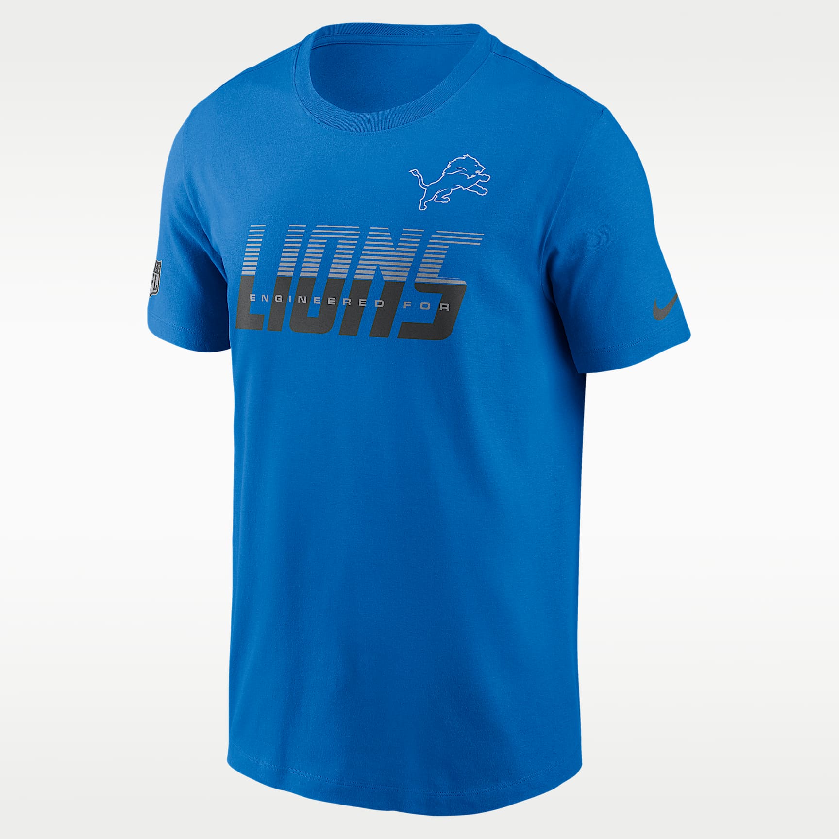 Detroit Lions Sideline Team Issue Men's Nike Dri-FIT NFL T-Shirt