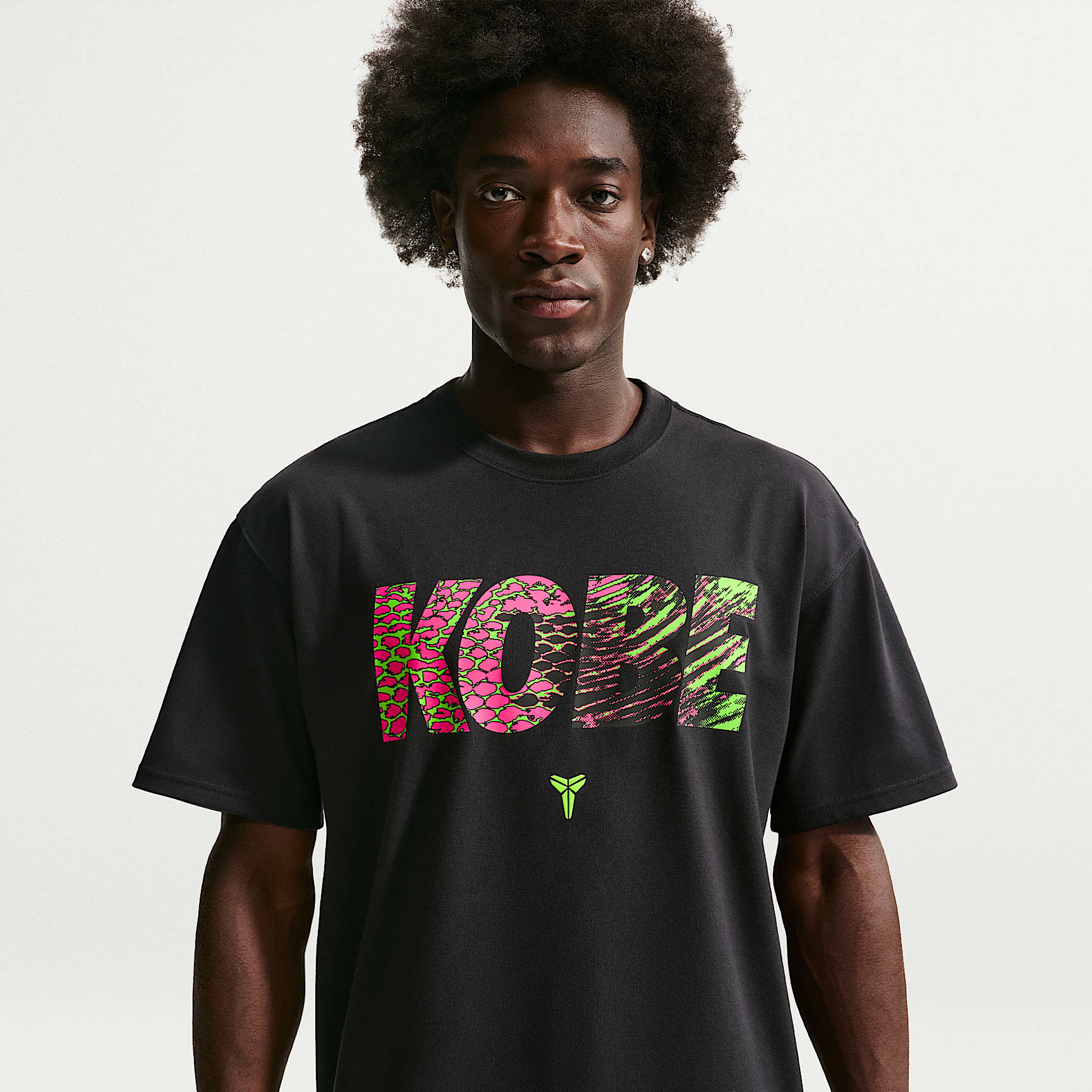 T-shirt de basquetebol Kobe Mambacurial para homem