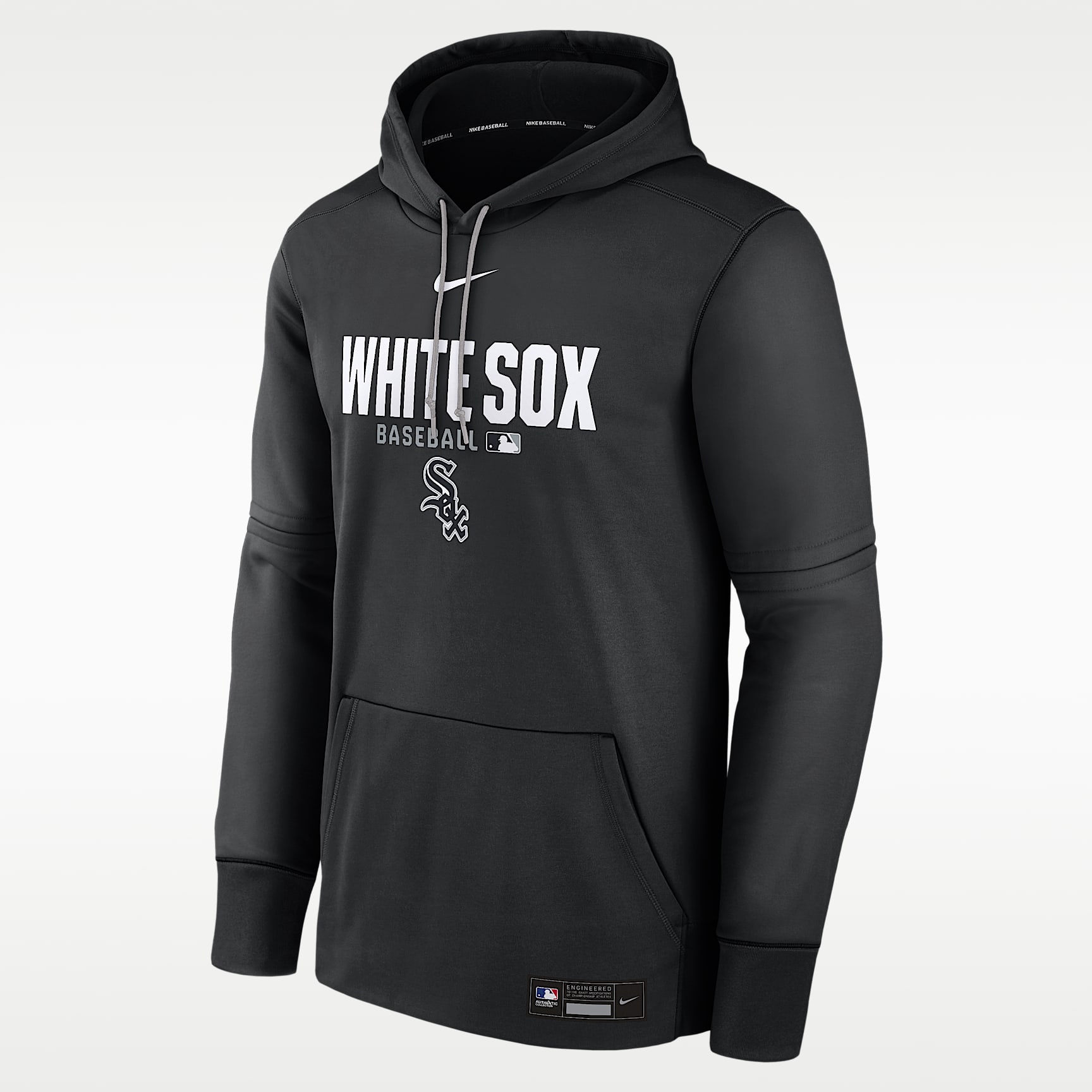 Chicago White Sox Authentic Collection Men's Nike Therma MLB Pullover Hoodie