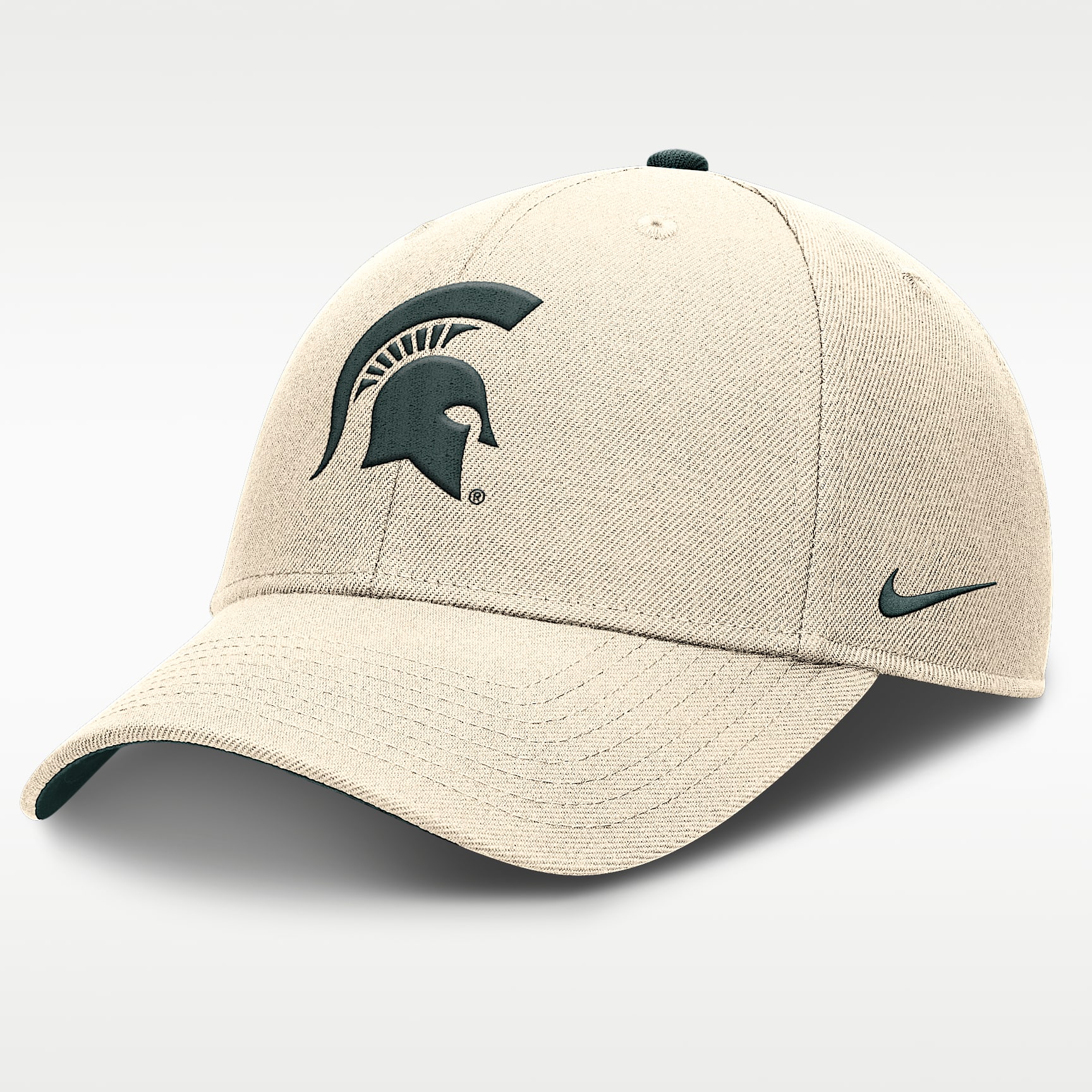 Michigan State Primetime Rise Men's Nike Dri-FIT College Trucker Adjustable Hat