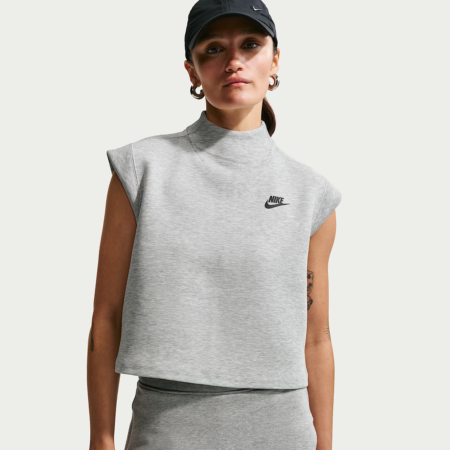 Nike Sportswear Tech Fleece Women's Short-Sleeve Top