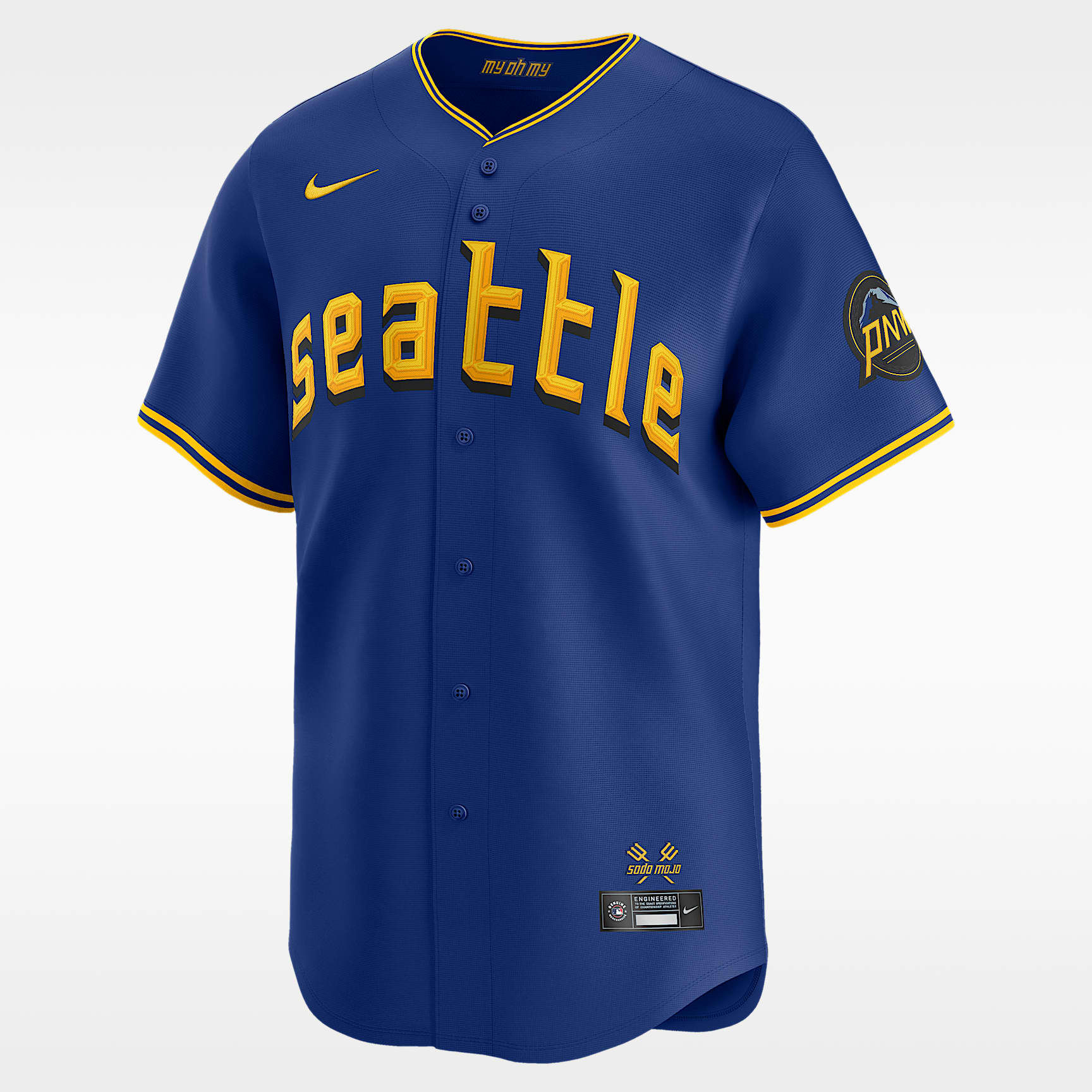 Cal Raleigh Seattle Mariners City Connect Men's Nike Dri-FIT MLB Limited Jersey