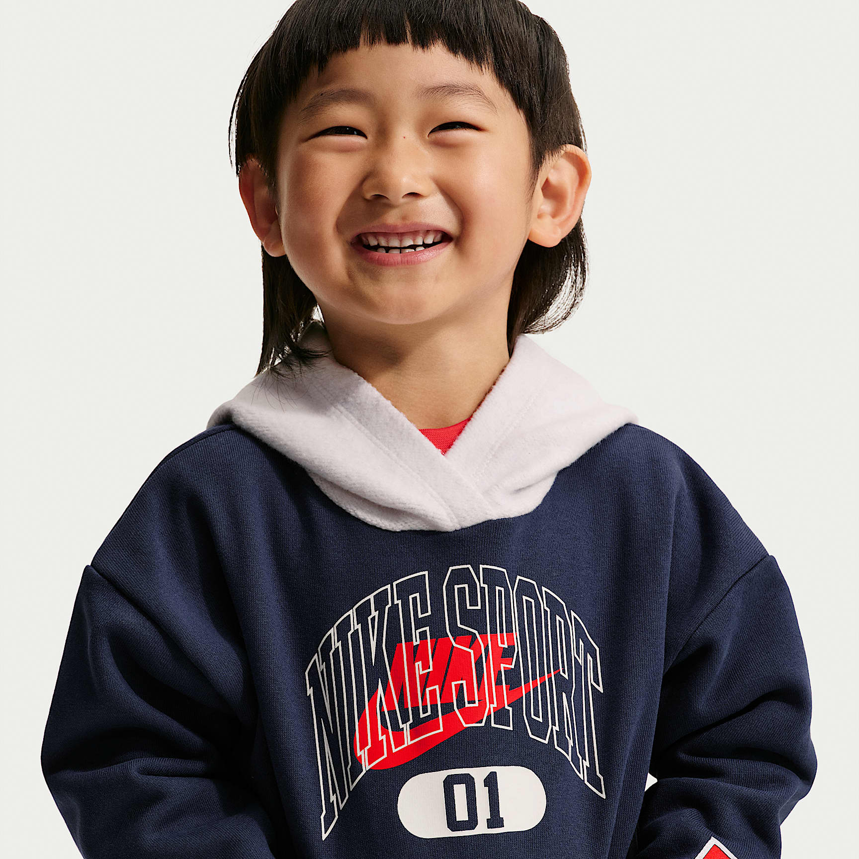 Sudadera con gorro sin cierre infantil Multisport Nike Sportswear