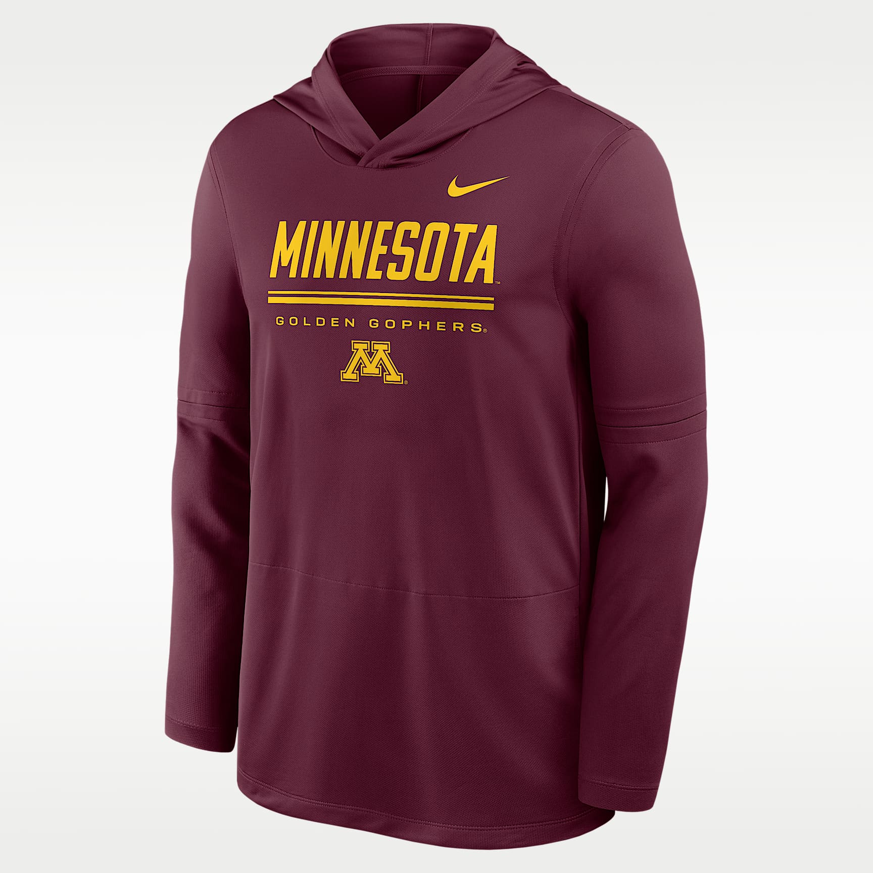 Sudadera con gorro Dri-FIT ligera para hombre Nike College (Minnesota)